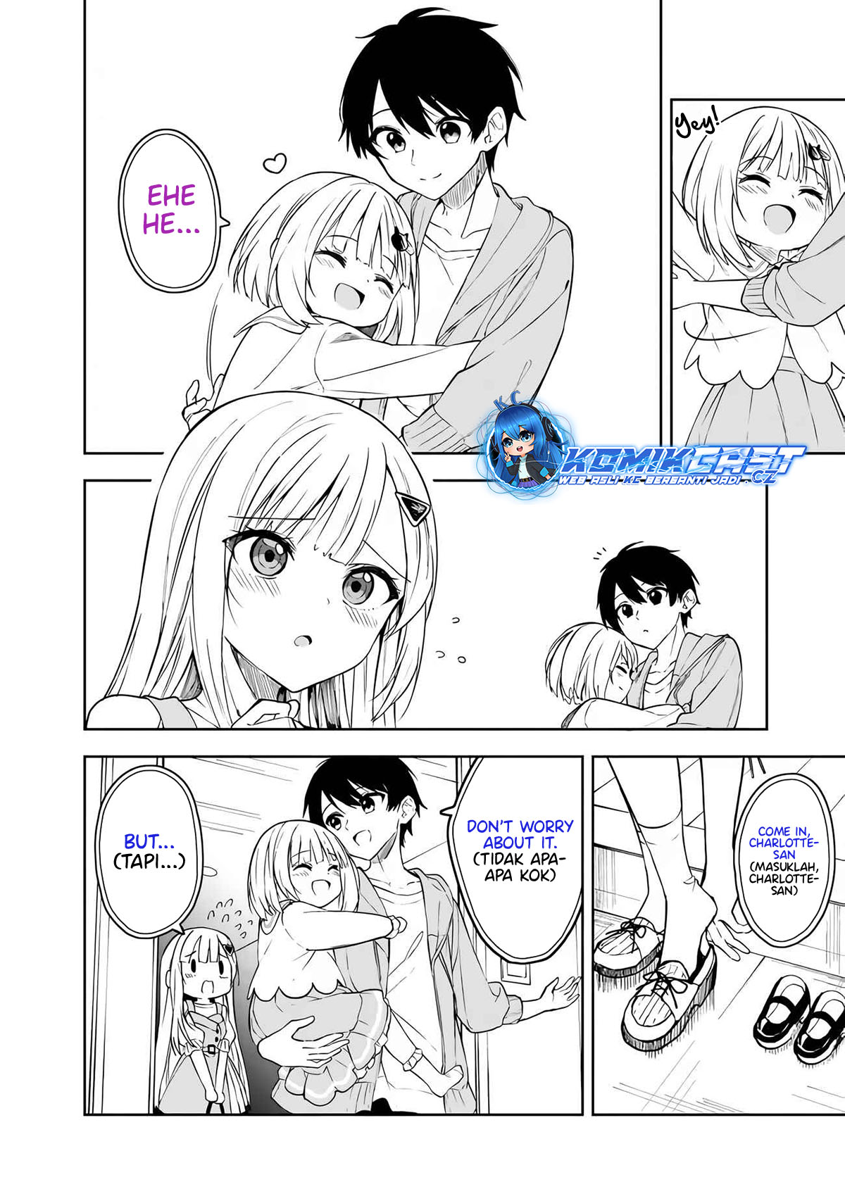 Maigo ni Natteita Youjo o Tasuketara, Otonari ni Sumu Bishoujo Ryuugakusei ga Ie ni Asobi ni Kuru You ni Natta Ken ni Tsuite Chapter 7 - halaman 3