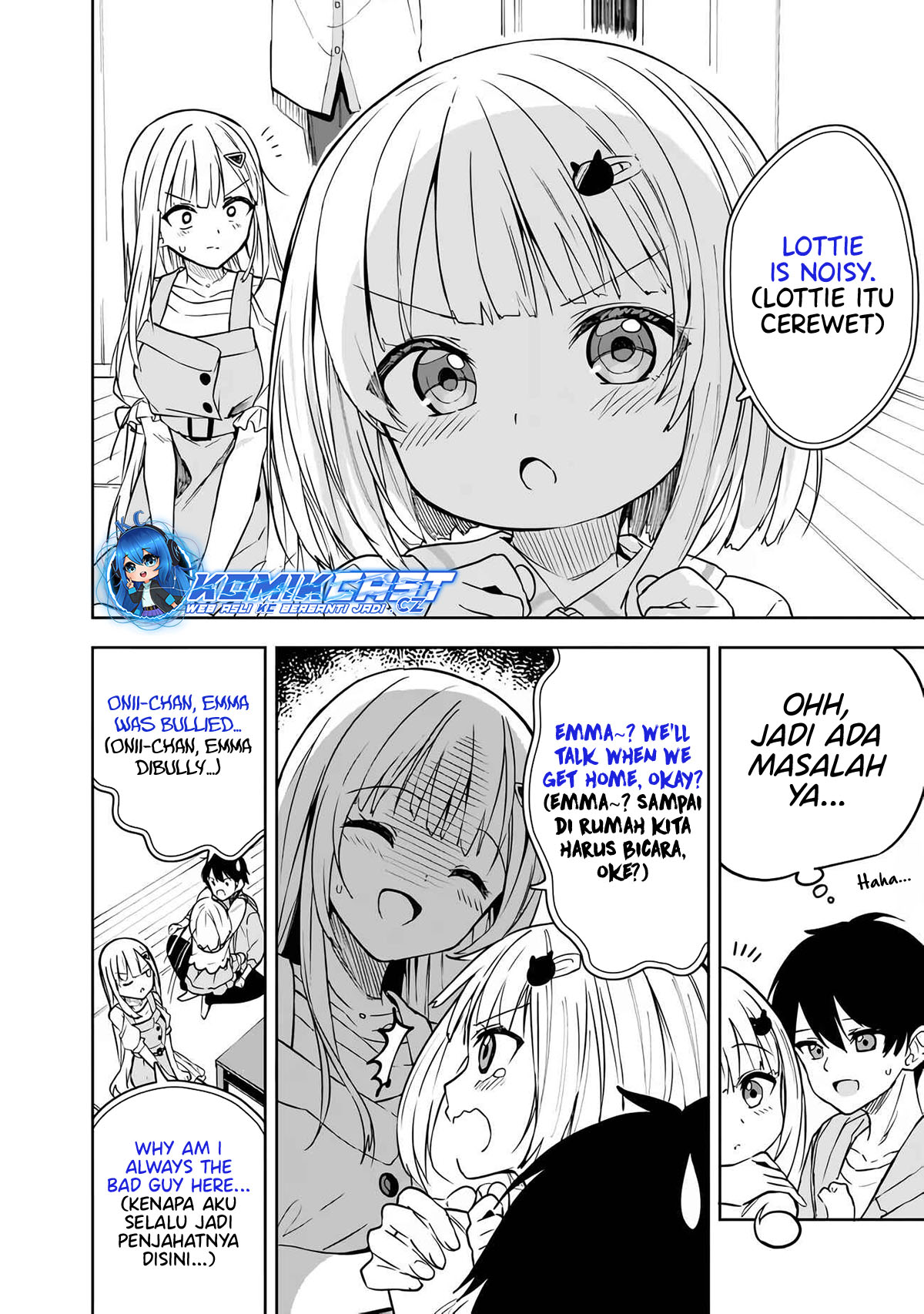 Maigo ni Natteita Youjo o Tasuketara, Otonari ni Sumu Bishoujo Ryuugakusei ga Ie ni Asobi ni Kuru You ni Natta Ken ni Tsuite Chapter 7 - halaman 5