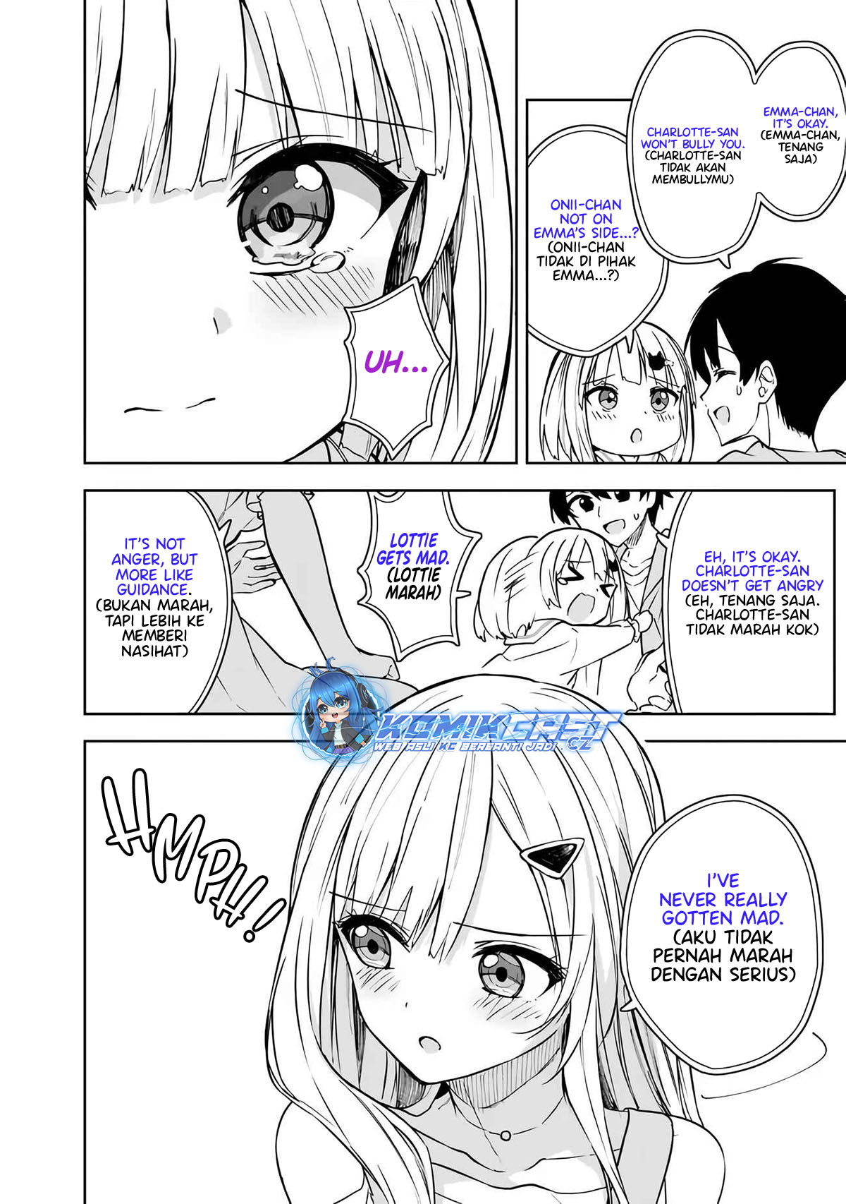 Maigo ni Natteita Youjo o Tasuketara, Otonari ni Sumu Bishoujo Ryuugakusei ga Ie ni Asobi ni Kuru You ni Natta Ken ni Tsuite Chapter 7 - halaman 7