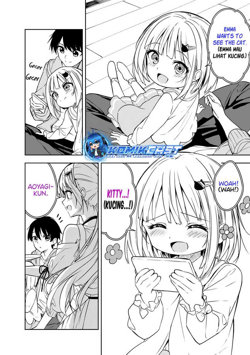 Maigo ni Natteita Youjo o Tasuketara, Otonari ni Sumu Bishoujo Ryuugakusei ga Ie ni Asobi ni Kuru You ni Natta Ken ni Tsuite Chapter 8 - halaman 3