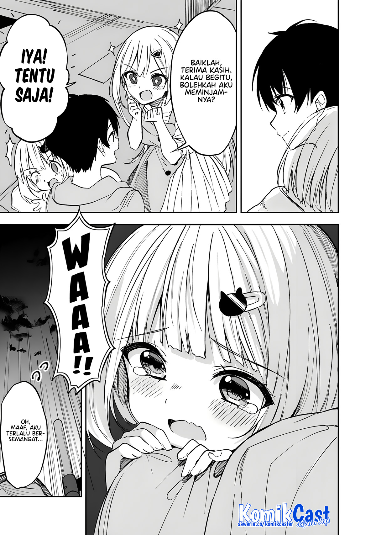 Maigo ni Natteita Youjo o Tasuketara, Otonari ni Sumu Bishoujo Ryuugakusei ga Ie ni Asobi ni Kuru You ni Natta Ken ni Tsuite Chapter 9 - halaman 12