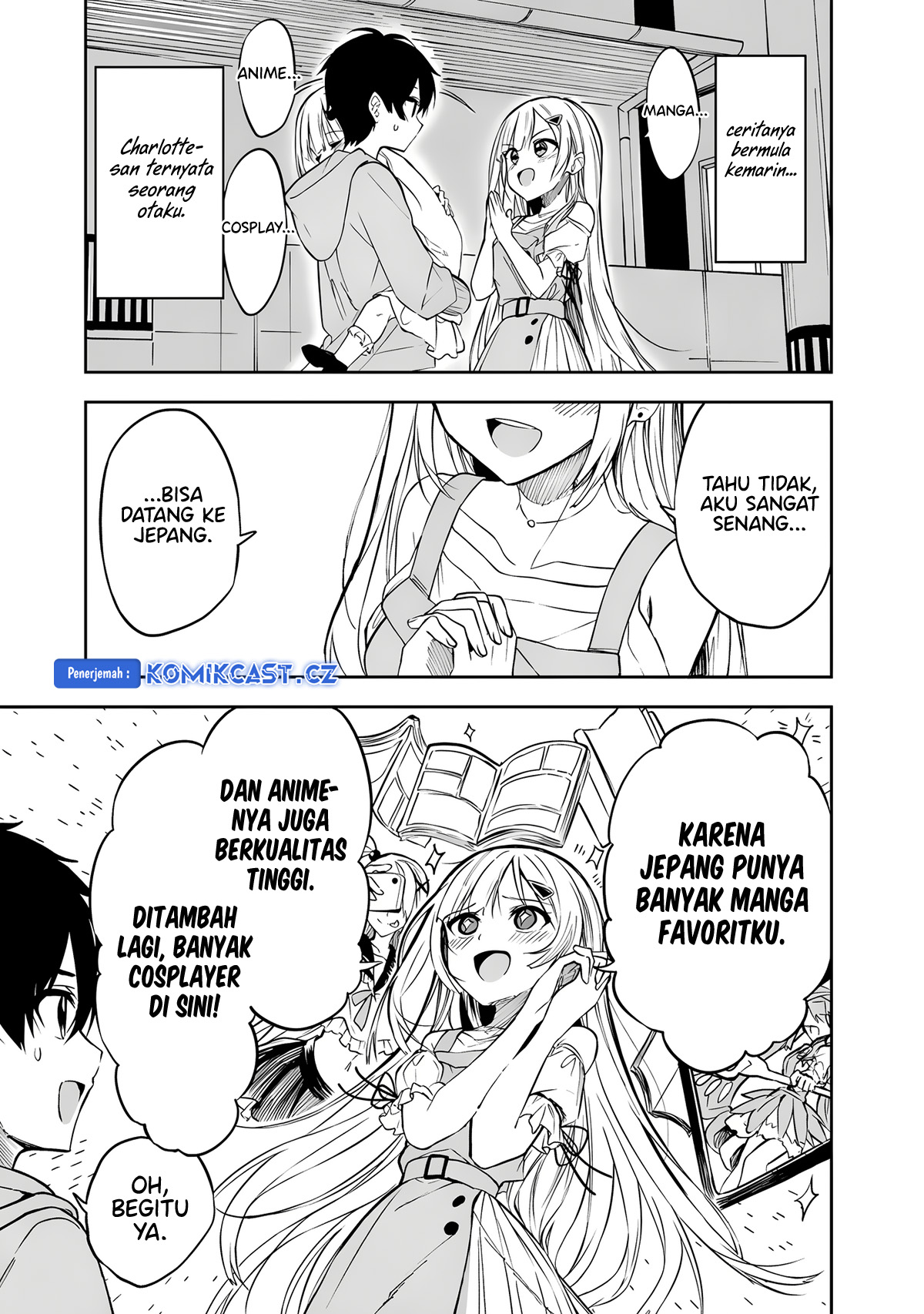 Maigo ni Natteita Youjo o Tasuketara, Otonari ni Sumu Bishoujo Ryuugakusei ga Ie ni Asobi ni Kuru You ni Natta Ken ni Tsuite Chapter 9 - halaman 4