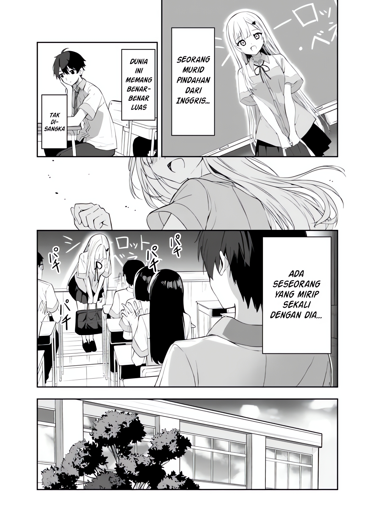 Maigo ni Natteita Youjo wo Tasuketara, Otonari ni Sumu Bishoujo Ryuugakusei ga Ie ni Asobi ni Kuru you ni Natta Ken ni Tsuite Chapter 1 - halaman 10