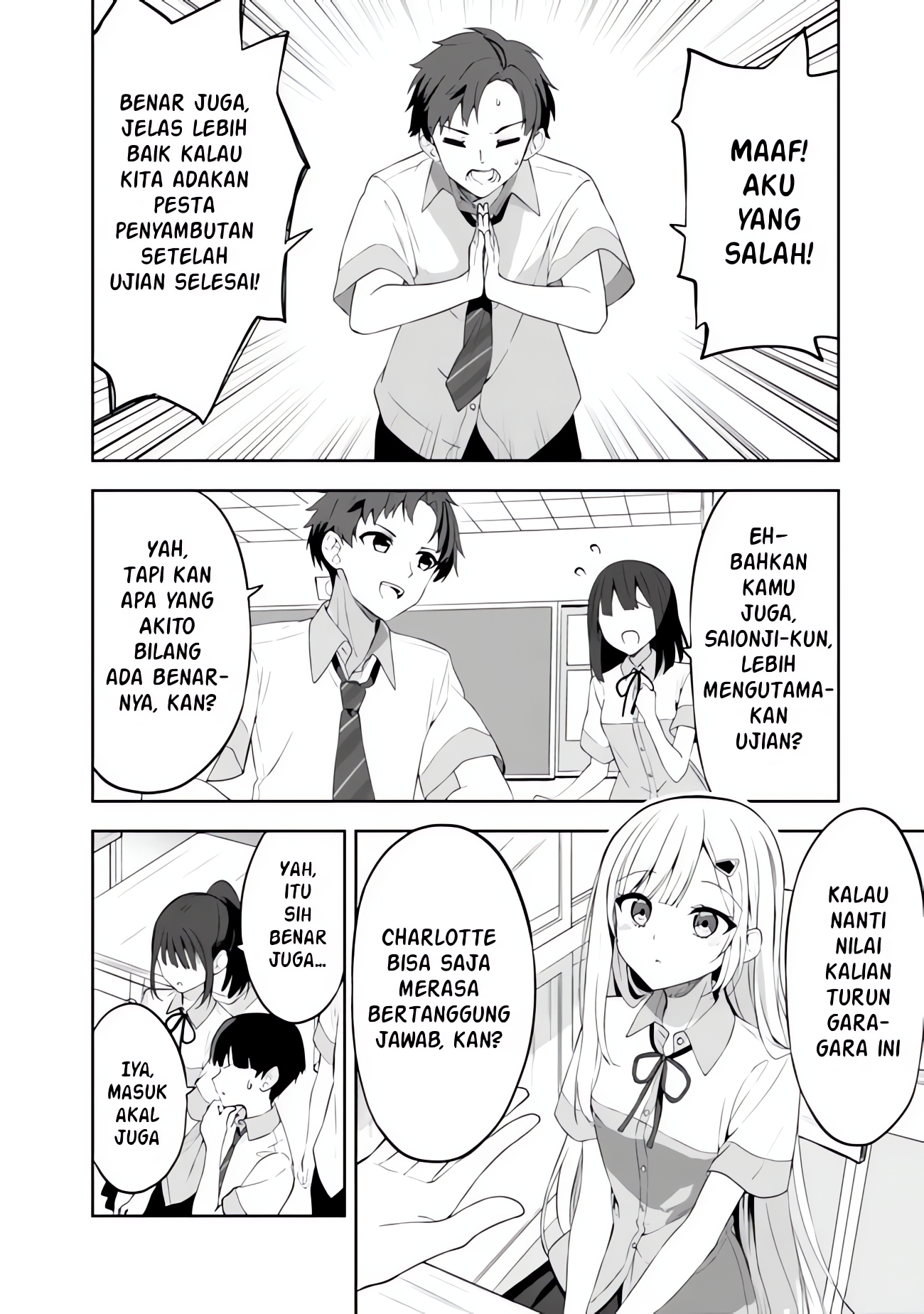 Maigo ni Natteita Youjo wo Tasuketara, Otonari ni Sumu Bishoujo Ryuugakusei ga Ie ni Asobi ni Kuru you ni Natta Ken ni Tsuite Chapter 1 - halaman 18