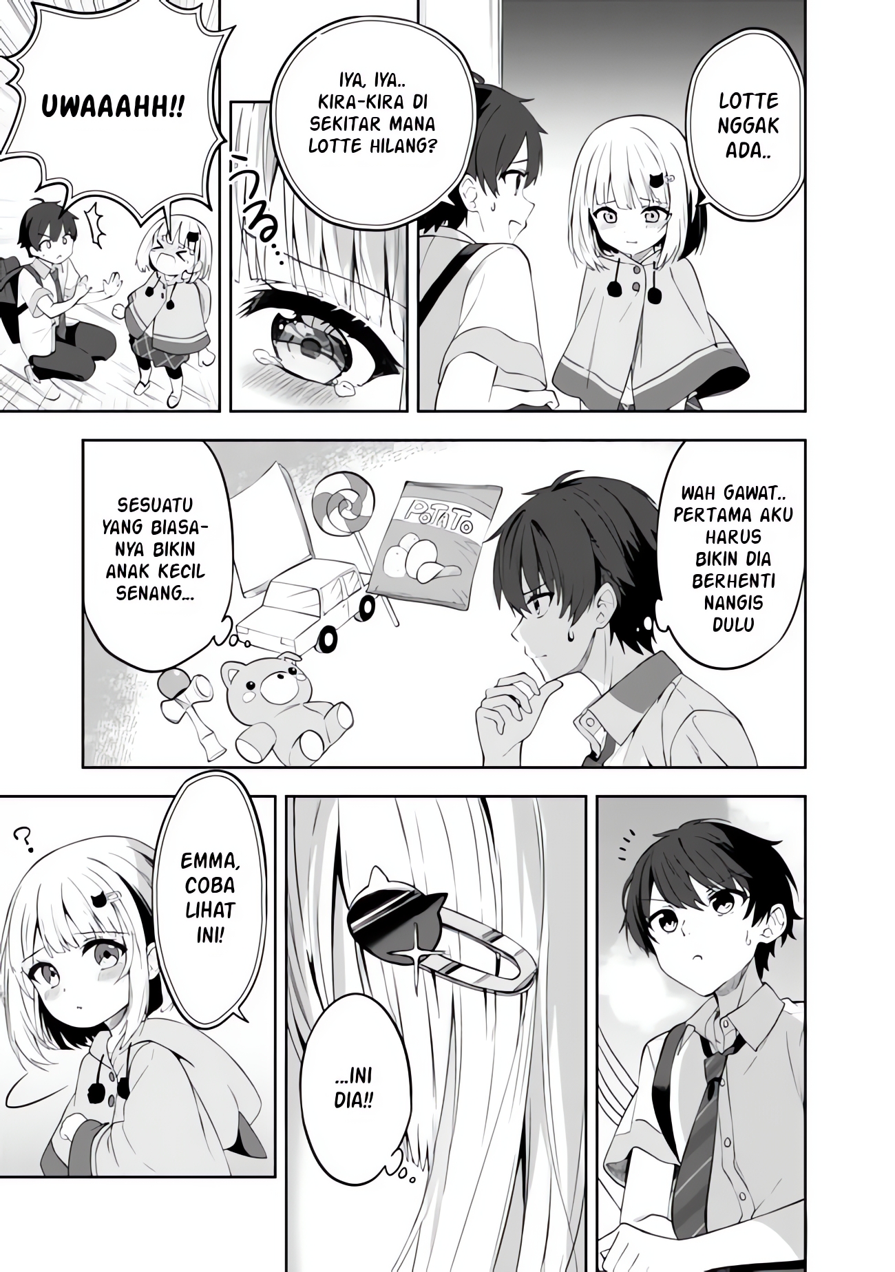 Maigo ni Natteita Youjo wo Tasuketara, Otonari ni Sumu Bishoujo Ryuugakusei ga Ie ni Asobi ni Kuru you ni Natta Ken ni Tsuite Chapter 1 - halaman 31