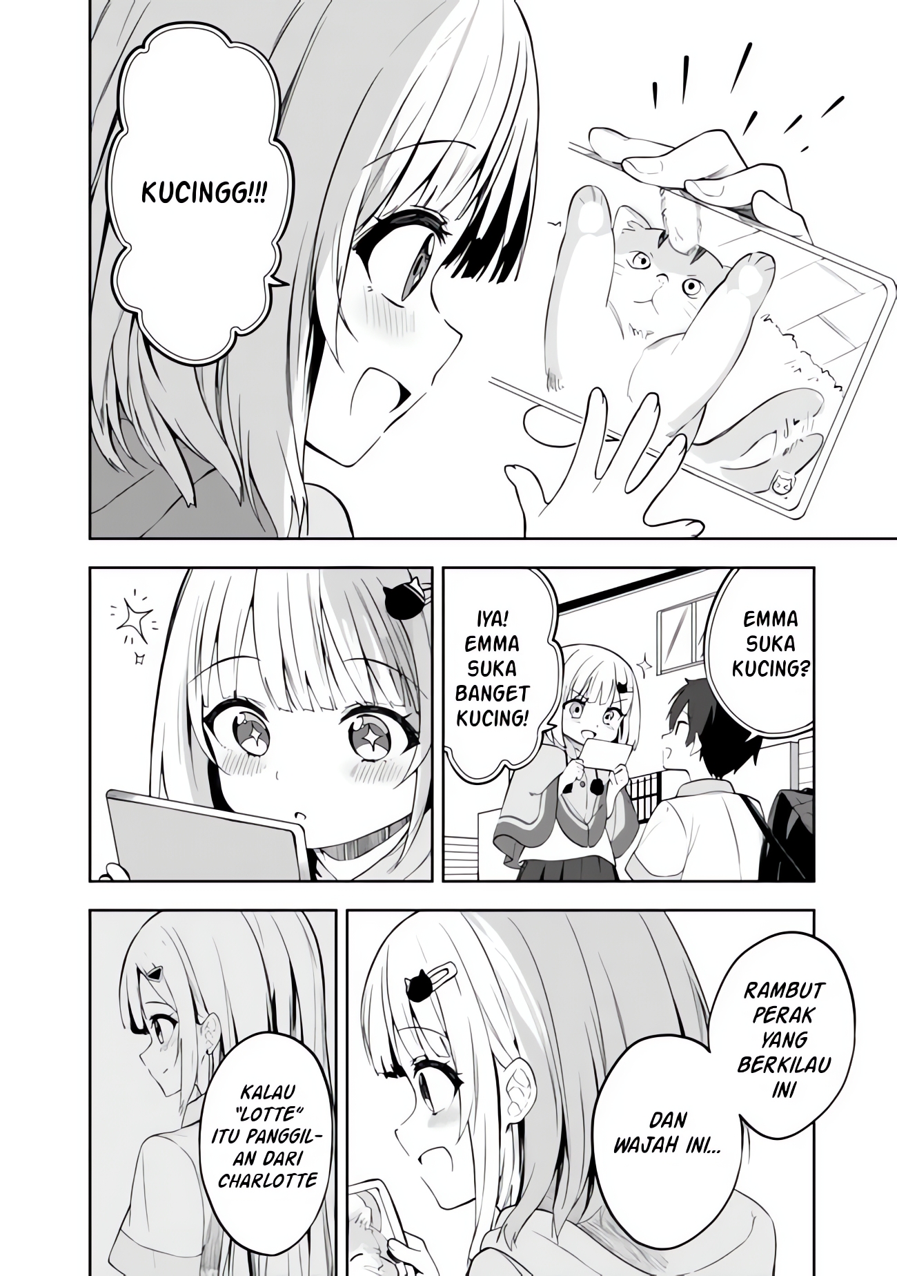 Maigo ni Natteita Youjo wo Tasuketara, Otonari ni Sumu Bishoujo Ryuugakusei ga Ie ni Asobi ni Kuru you ni Natta Ken ni Tsuite Chapter 1 - halaman 32
