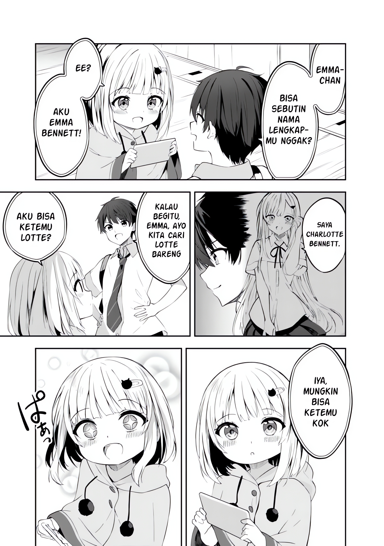 Maigo ni Natteita Youjo wo Tasuketara, Otonari ni Sumu Bishoujo Ryuugakusei ga Ie ni Asobi ni Kuru you ni Natta Ken ni Tsuite Chapter 1 - halaman 33