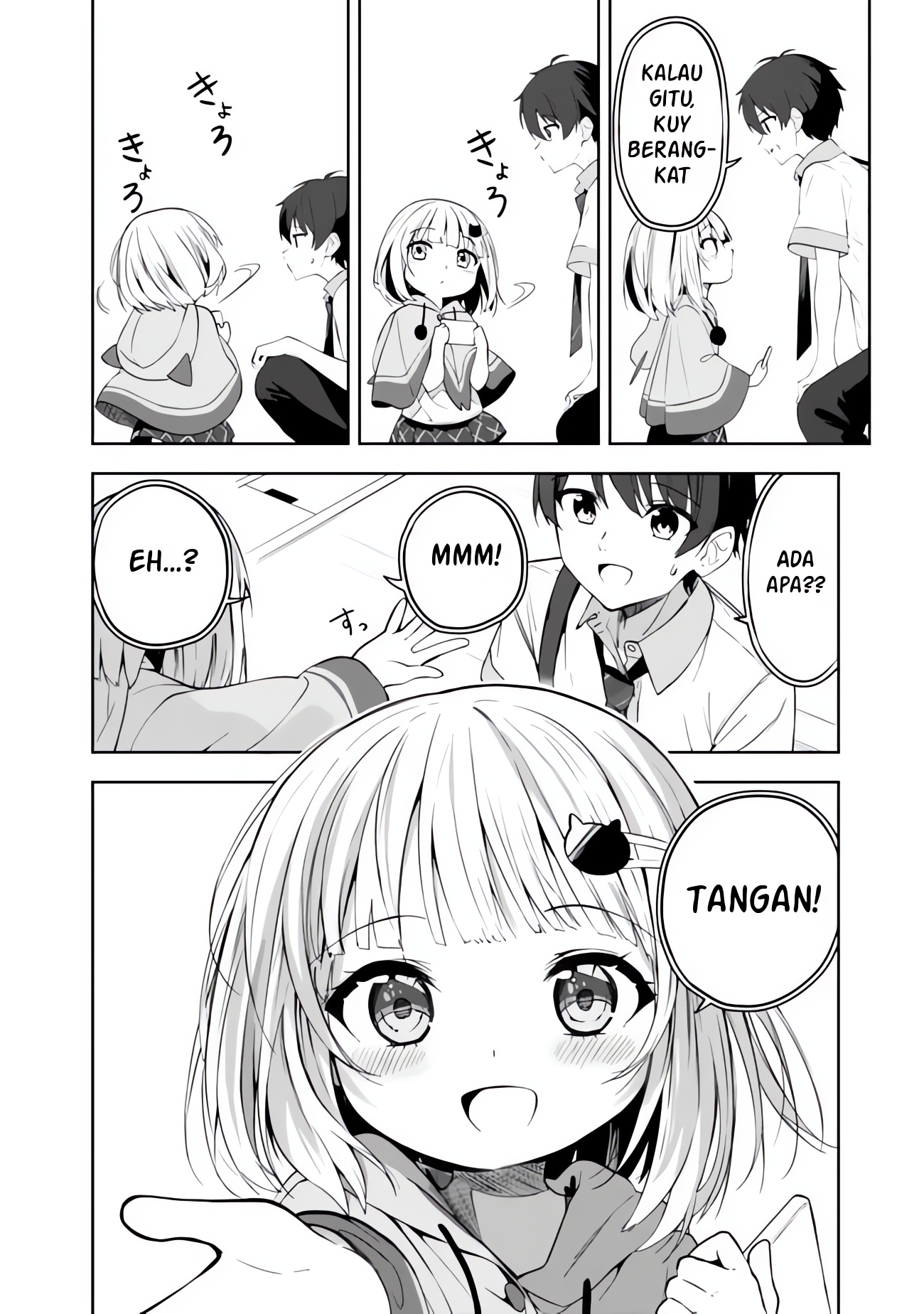 Maigo ni Natteita Youjo wo Tasuketara, Otonari ni Sumu Bishoujo Ryuugakusei ga Ie ni Asobi ni Kuru you ni Natta Ken ni Tsuite Chapter 1 - halaman 34