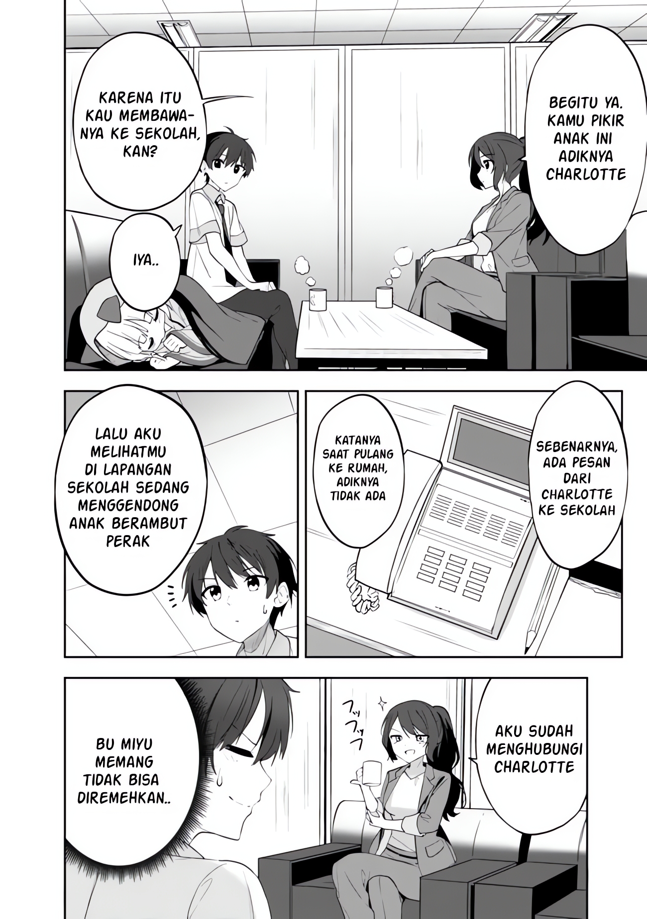 Maigo ni Natteita Youjo wo Tasuketara, Otonari ni Sumu Bishoujo Ryuugakusei ga Ie ni Asobi ni Kuru you ni Natta Ken ni Tsuite Chapter 1 - halaman 40