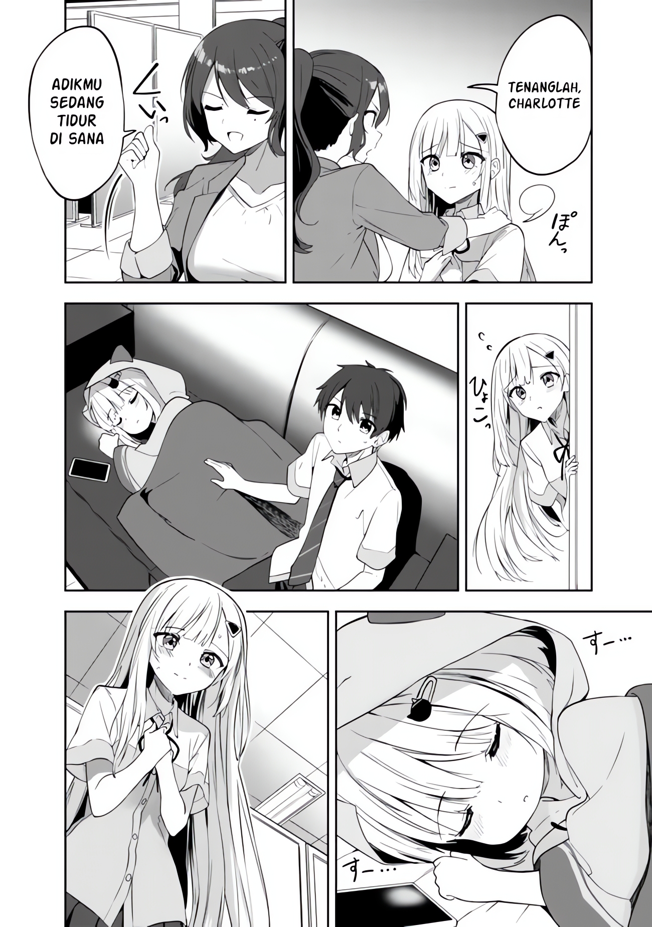 Maigo ni Natteita Youjo wo Tasuketara, Otonari ni Sumu Bishoujo Ryuugakusei ga Ie ni Asobi ni Kuru you ni Natta Ken ni Tsuite Chapter 1 - halaman 42