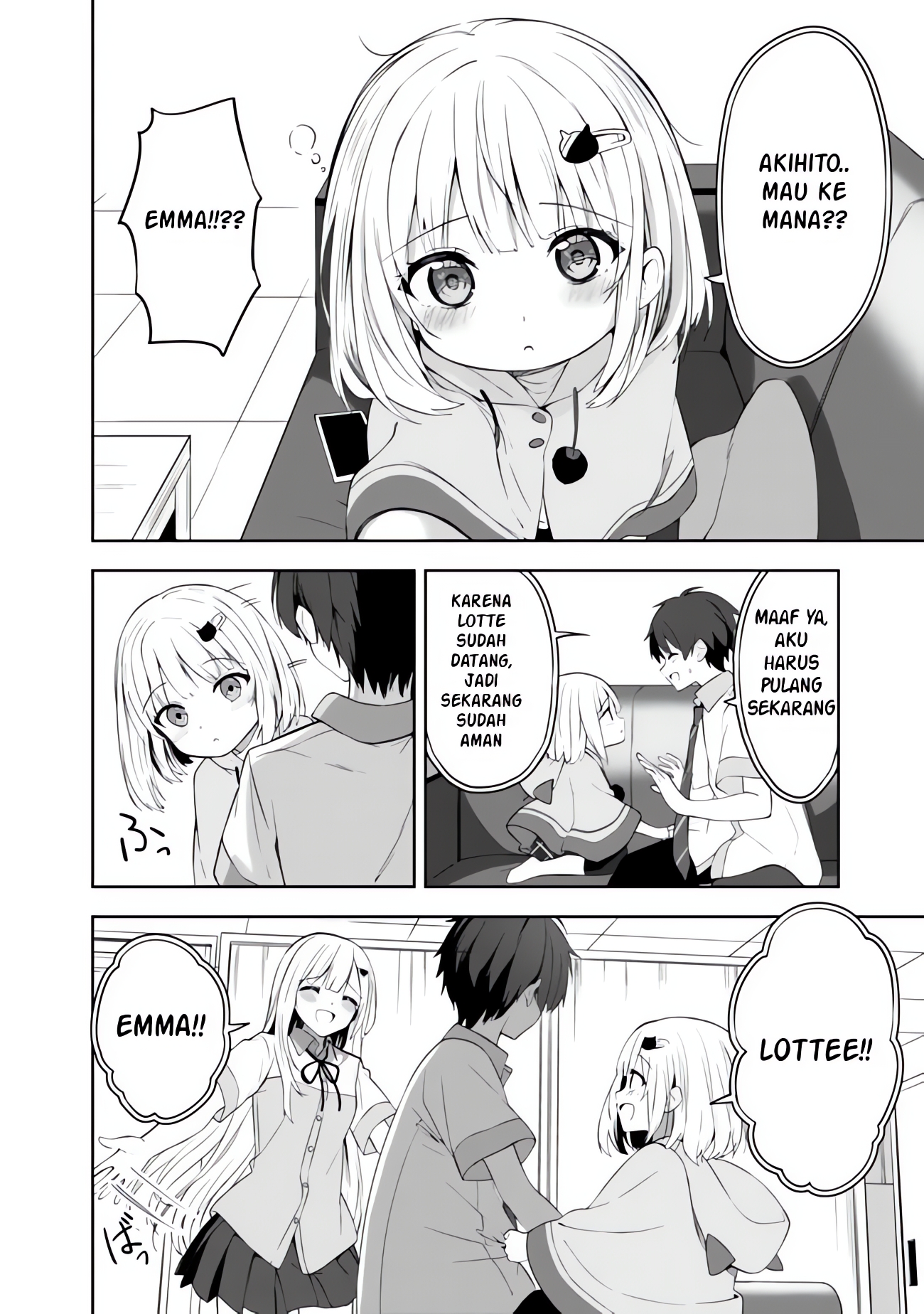 Maigo ni Natteita Youjo wo Tasuketara, Otonari ni Sumu Bishoujo Ryuugakusei ga Ie ni Asobi ni Kuru you ni Natta Ken ni Tsuite Chapter 1 - halaman 46