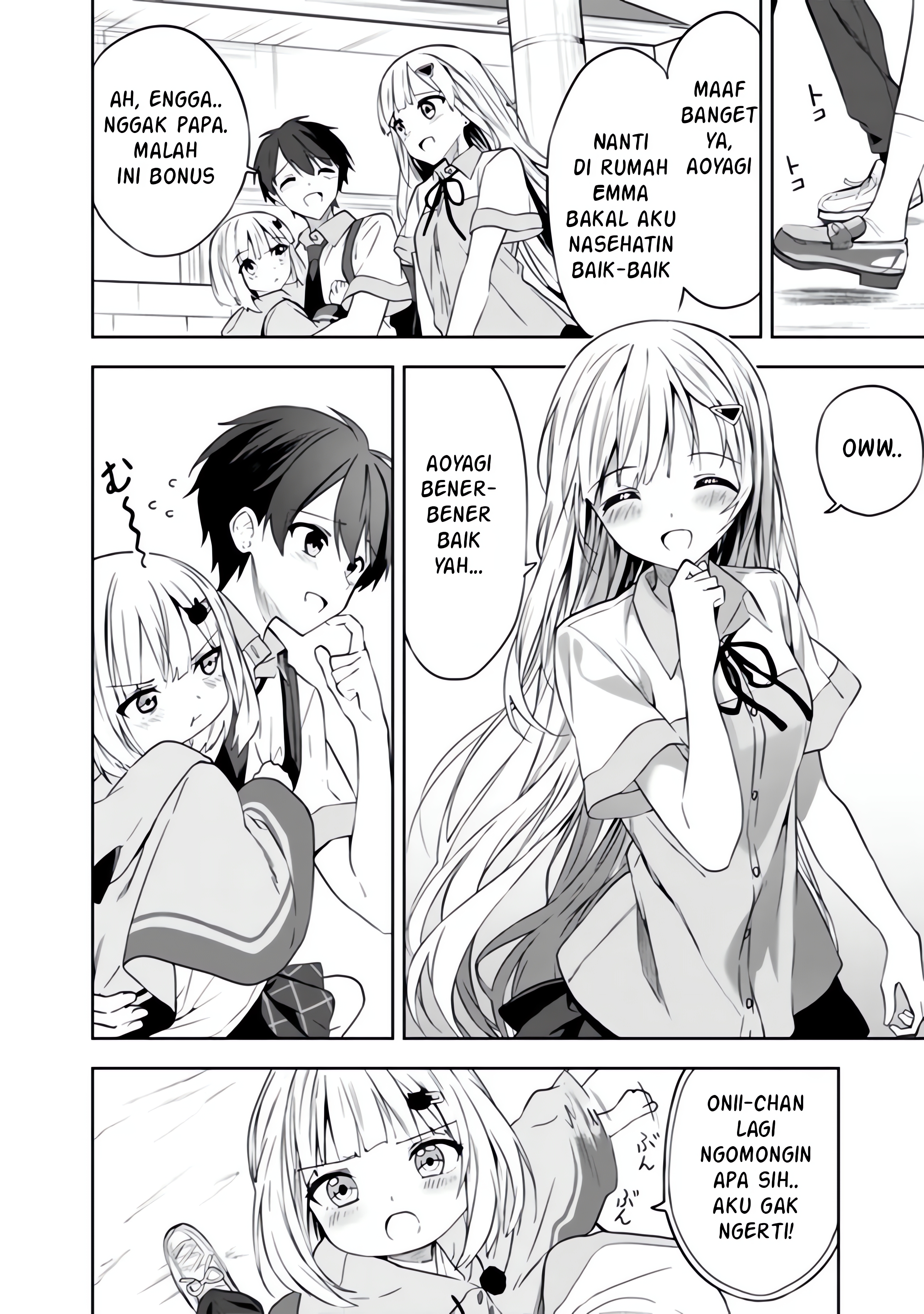 Maigo ni Natteita Youjo wo Tasuketara, Otonari ni Sumu Bishoujo Ryuugakusei ga Ie ni Asobi ni Kuru you ni Natta Ken ni Tsuite Chapter 2 - halaman 10