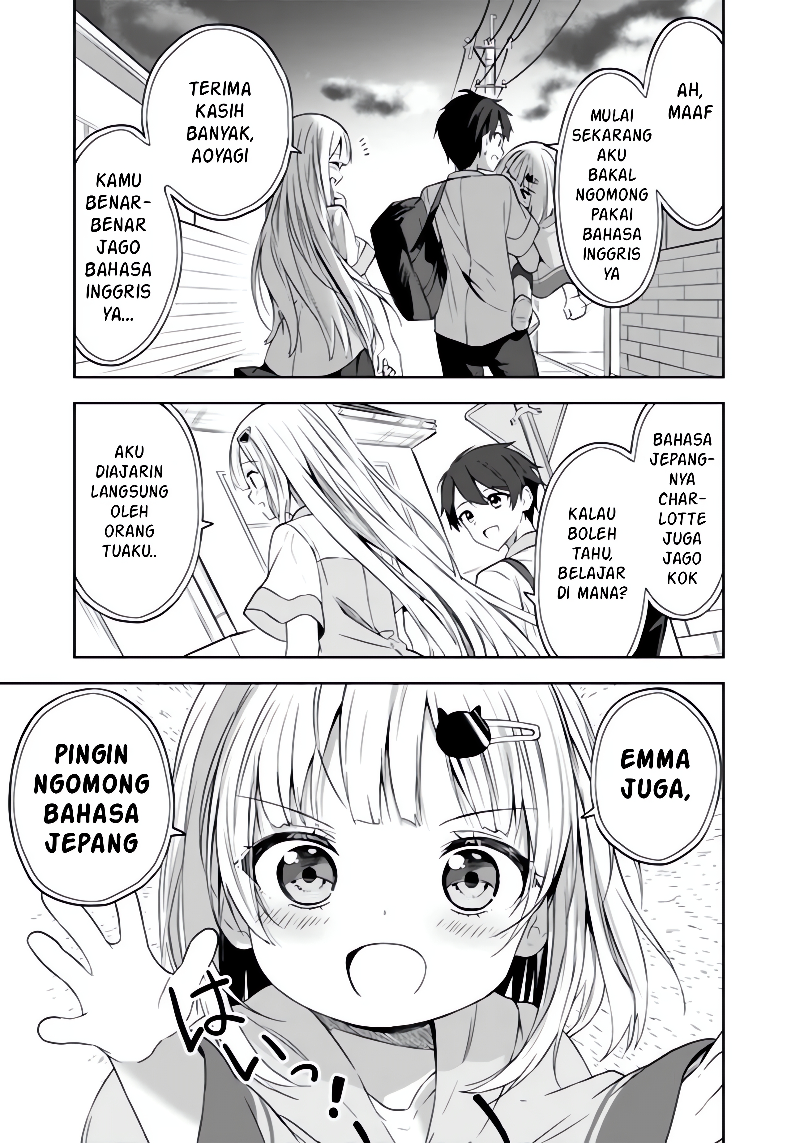 Maigo ni Natteita Youjo wo Tasuketara, Otonari ni Sumu Bishoujo Ryuugakusei ga Ie ni Asobi ni Kuru you ni Natta Ken ni Tsuite Chapter 2 - halaman 11