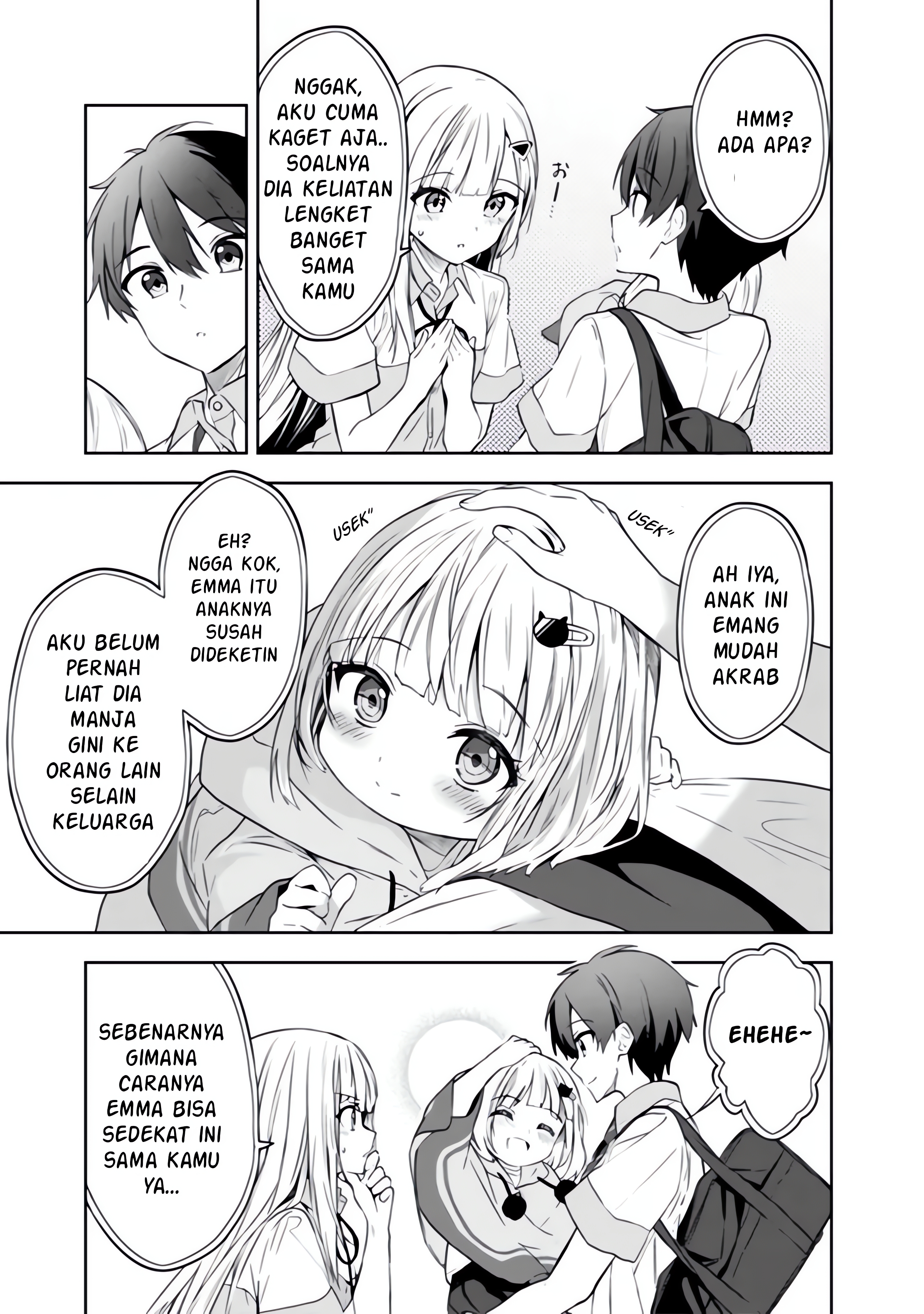 Maigo ni Natteita Youjo wo Tasuketara, Otonari ni Sumu Bishoujo Ryuugakusei ga Ie ni Asobi ni Kuru you ni Natta Ken ni Tsuite Chapter 2 - halaman 13