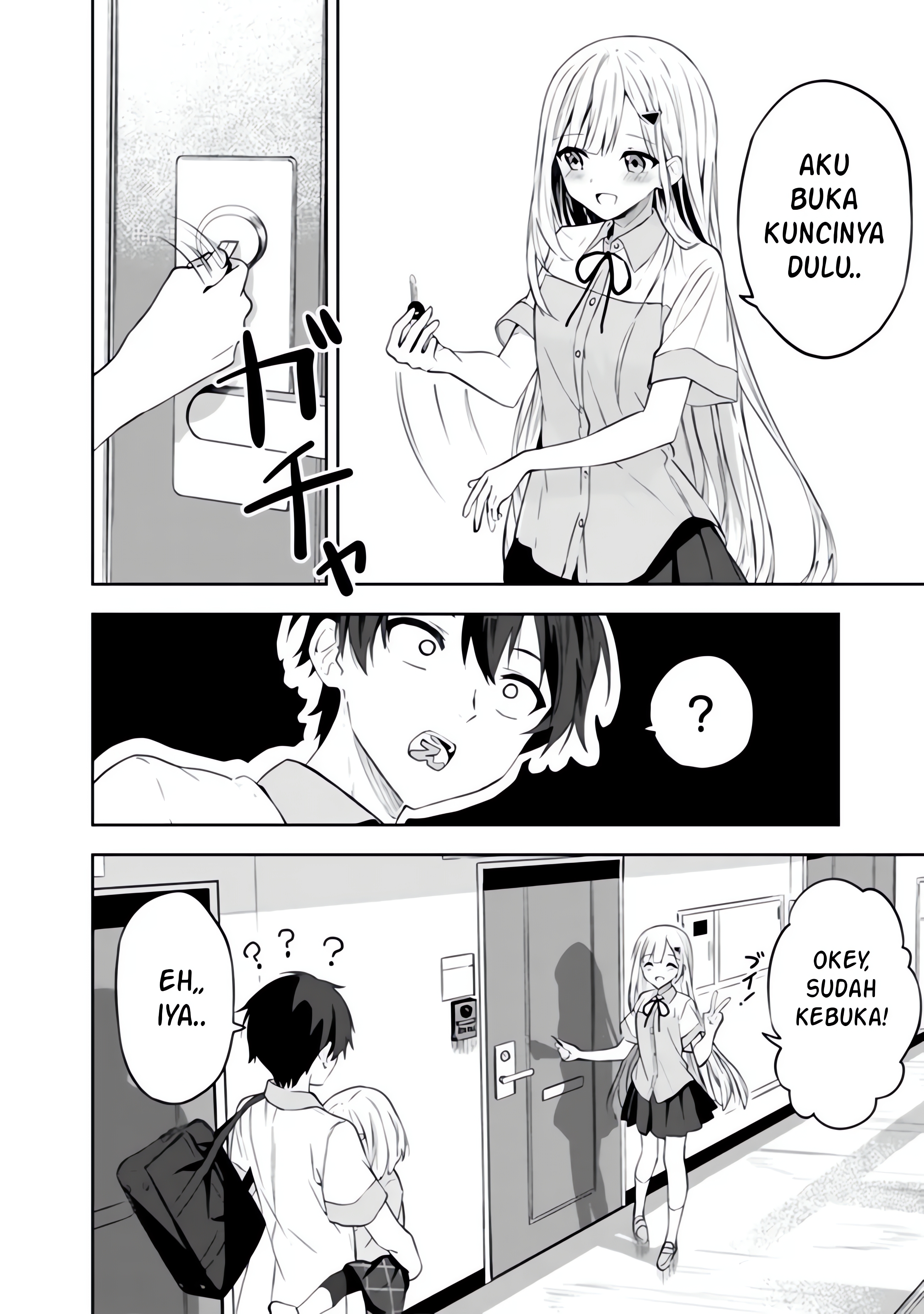 Maigo ni Natteita Youjo wo Tasuketara, Otonari ni Sumu Bishoujo Ryuugakusei ga Ie ni Asobi ni Kuru you ni Natta Ken ni Tsuite Chapter 2 - halaman 22