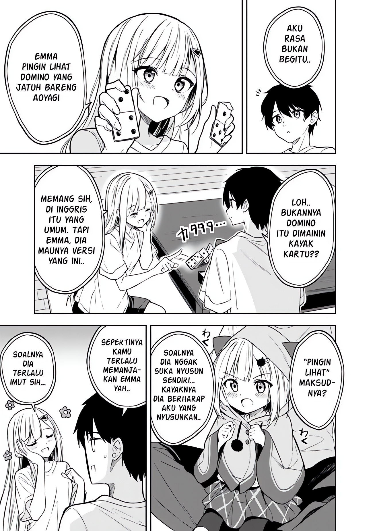 Maigo ni Natteita Youjo wo Tasuketara, Otonari ni Sumu Bishoujo Ryuugakusei ga Ie ni Asobi ni Kuru you ni Natta Ken ni Tsuite Chapter 3 - halaman 11