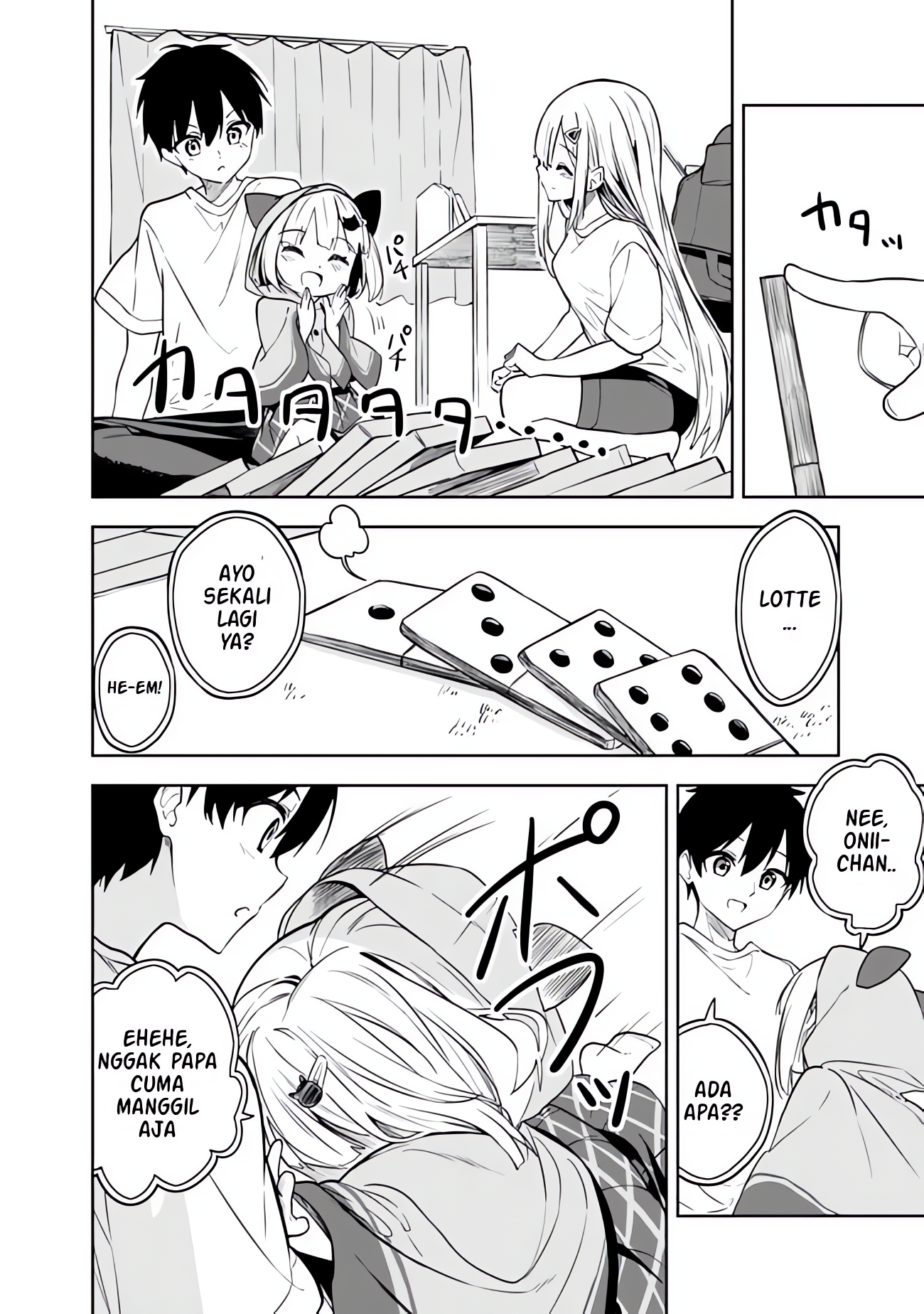 Maigo ni Natteita Youjo wo Tasuketara, Otonari ni Sumu Bishoujo Ryuugakusei ga Ie ni Asobi ni Kuru you ni Natta Ken ni Tsuite Chapter 3 - halaman 14