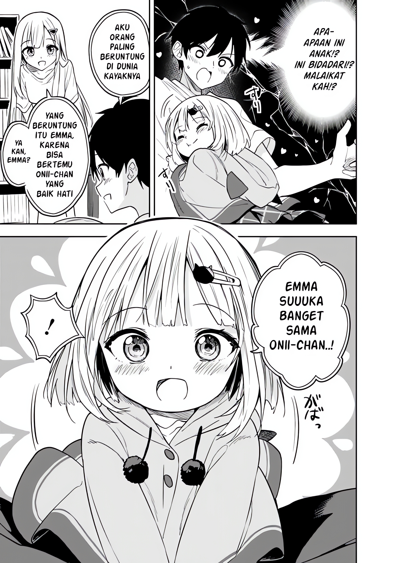 Maigo ni Natteita Youjo wo Tasuketara, Otonari ni Sumu Bishoujo Ryuugakusei ga Ie ni Asobi ni Kuru you ni Natta Ken ni Tsuite Chapter 3 - halaman 15