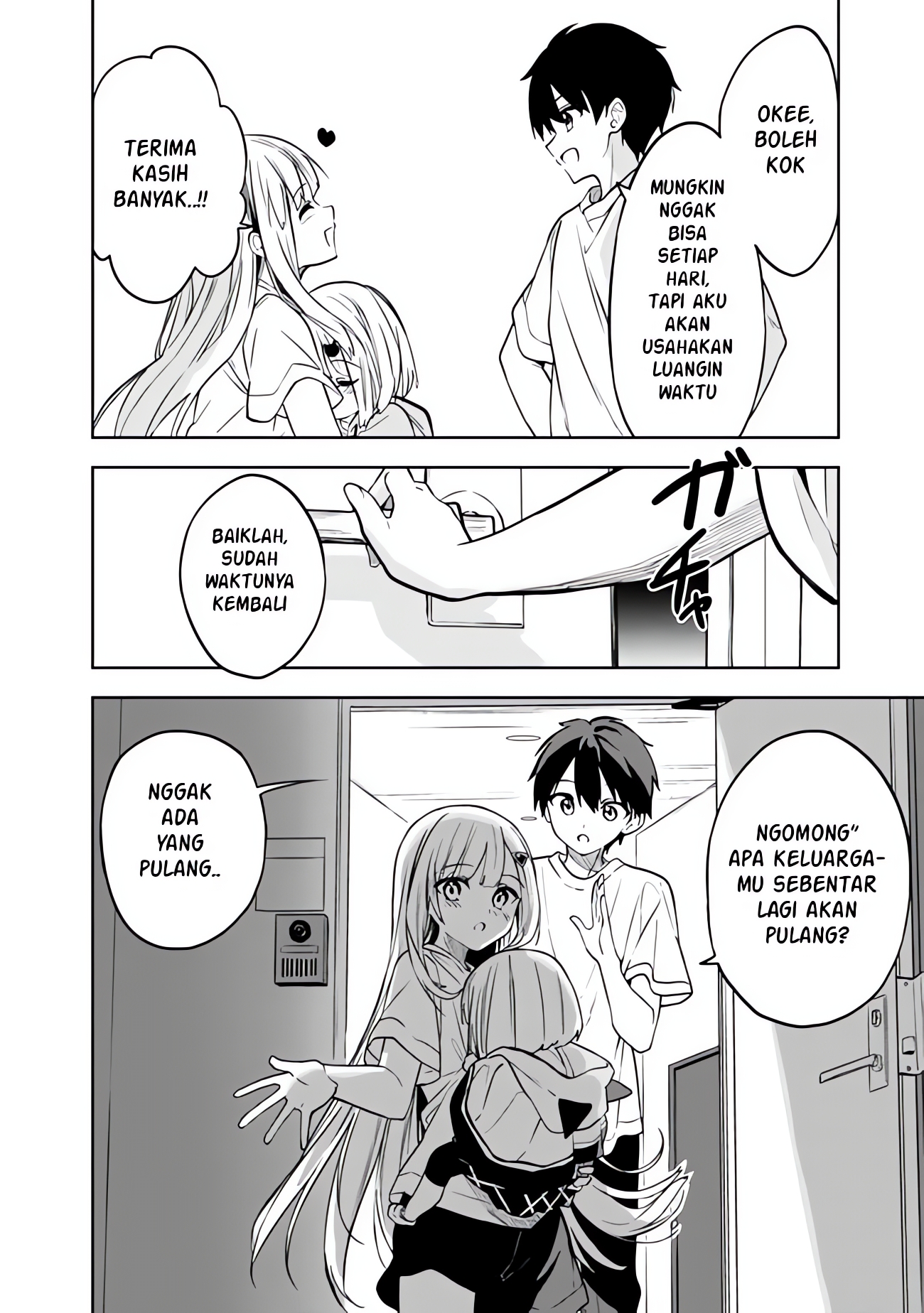 Maigo ni Natteita Youjo wo Tasuketara, Otonari ni Sumu Bishoujo Ryuugakusei ga Ie ni Asobi ni Kuru you ni Natta Ken ni Tsuite Chapter 3 - halaman 20