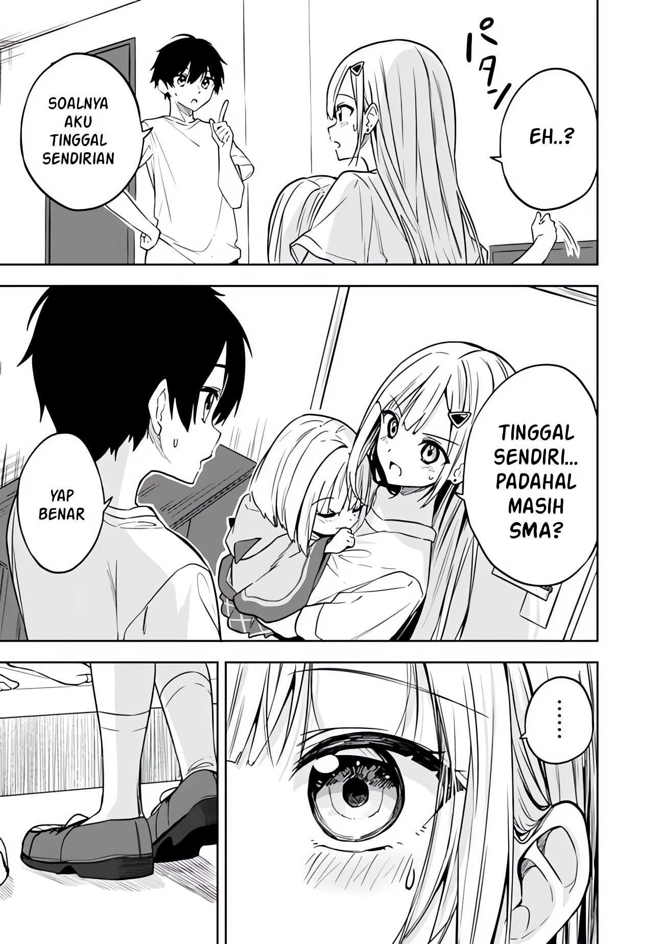 Maigo ni Natteita Youjo wo Tasuketara, Otonari ni Sumu Bishoujo Ryuugakusei ga Ie ni Asobi ni Kuru you ni Natta Ken ni Tsuite Chapter 3 - halaman 21