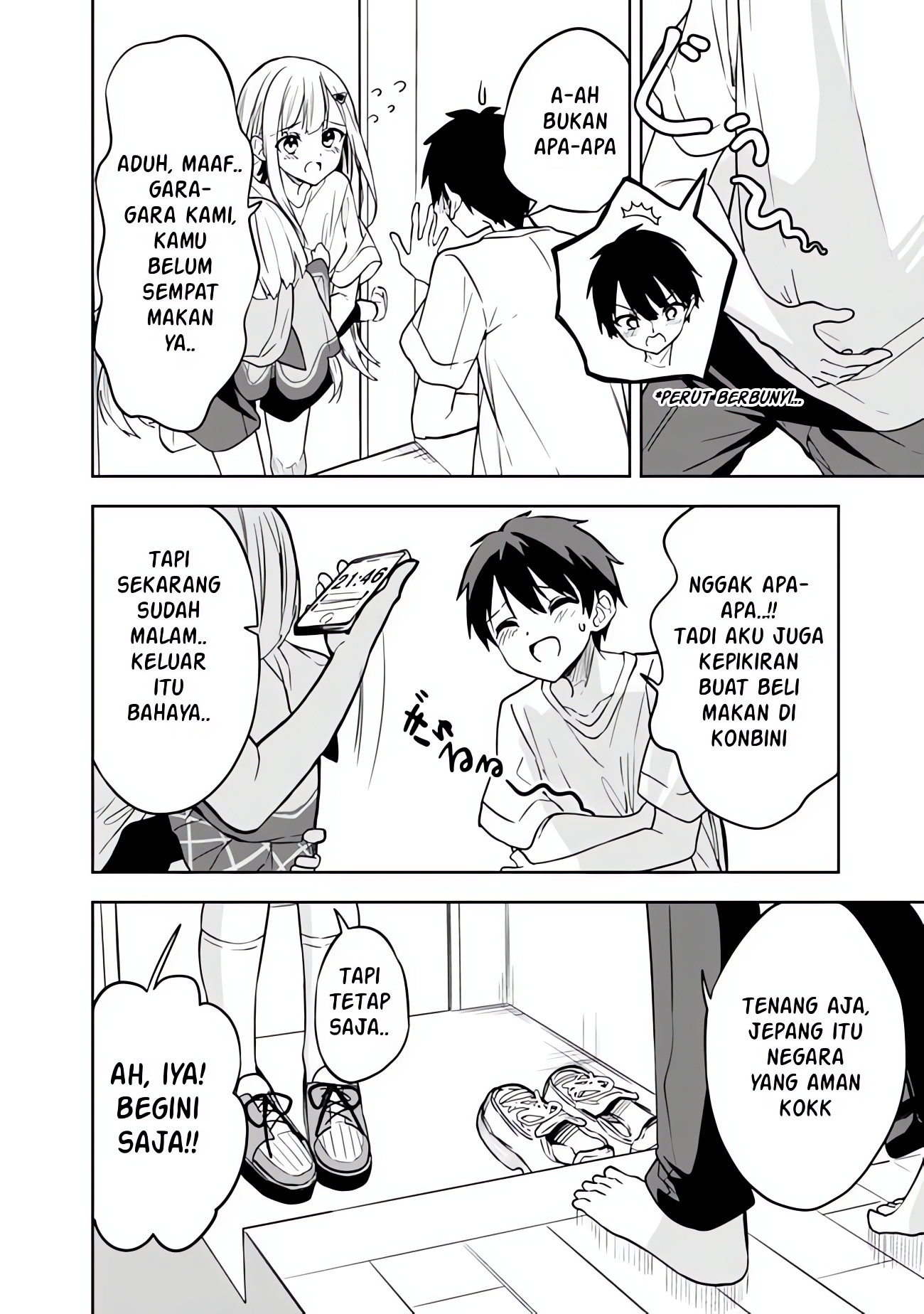 Maigo ni Natteita Youjo wo Tasuketara, Otonari ni Sumu Bishoujo Ryuugakusei ga Ie ni Asobi ni Kuru you ni Natta Ken ni Tsuite Chapter 3 - halaman 22