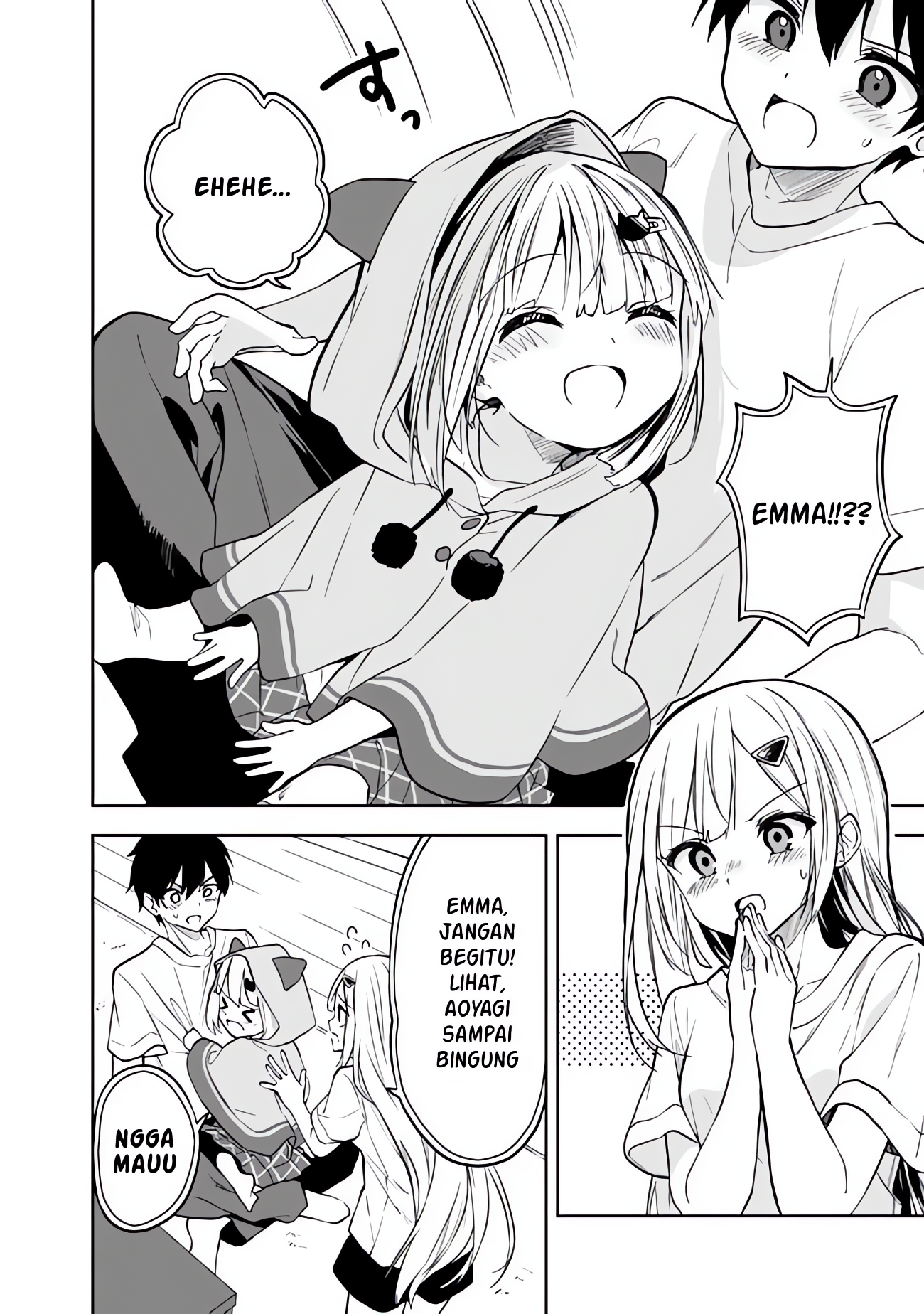 Maigo ni Natteita Youjo wo Tasuketara, Otonari ni Sumu Bishoujo Ryuugakusei ga Ie ni Asobi ni Kuru you ni Natta Ken ni Tsuite Chapter 3 - halaman 4