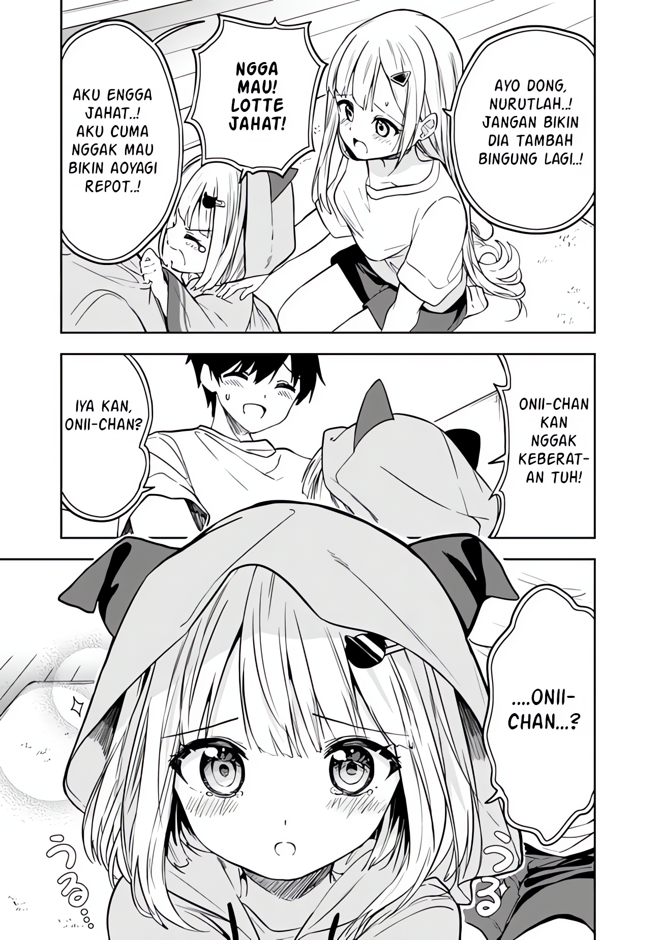 Maigo ni Natteita Youjo wo Tasuketara, Otonari ni Sumu Bishoujo Ryuugakusei ga Ie ni Asobi ni Kuru you ni Natta Ken ni Tsuite Chapter 3 - halaman 5