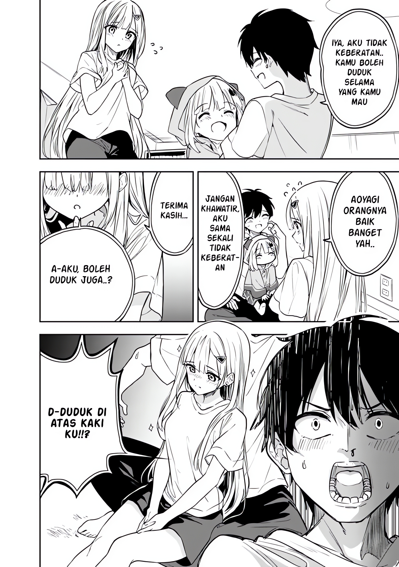 Maigo ni Natteita Youjo wo Tasuketara, Otonari ni Sumu Bishoujo Ryuugakusei ga Ie ni Asobi ni Kuru you ni Natta Ken ni Tsuite Chapter 3 - halaman 6
