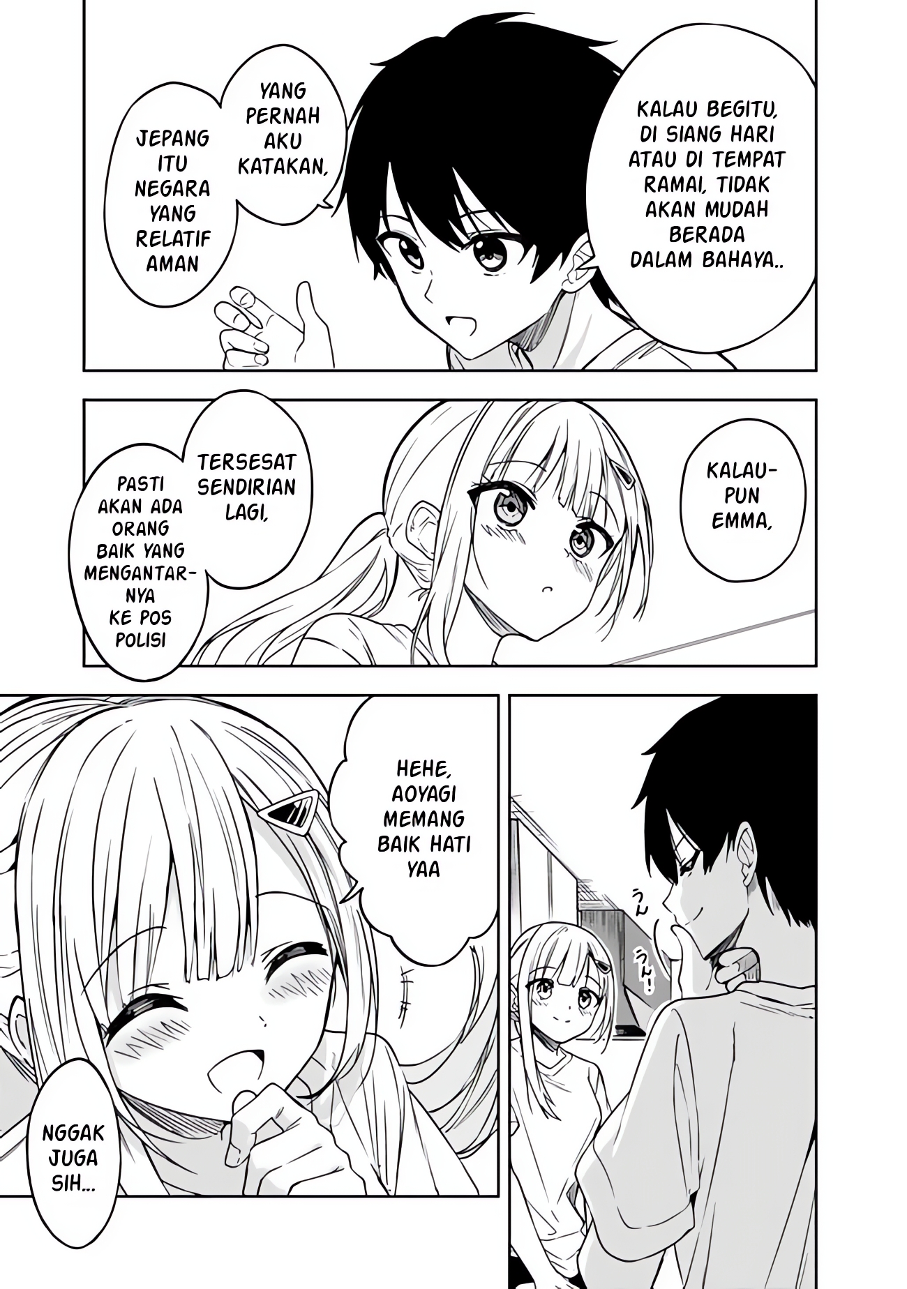 Maigo ni Natteita Youjo wo Tasuketara, Otonari ni Sumu Bishoujo Ryuugakusei ga Ie ni Asobi ni Kuru you ni Natta Ken ni Tsuite Chapter 4 - halaman 13