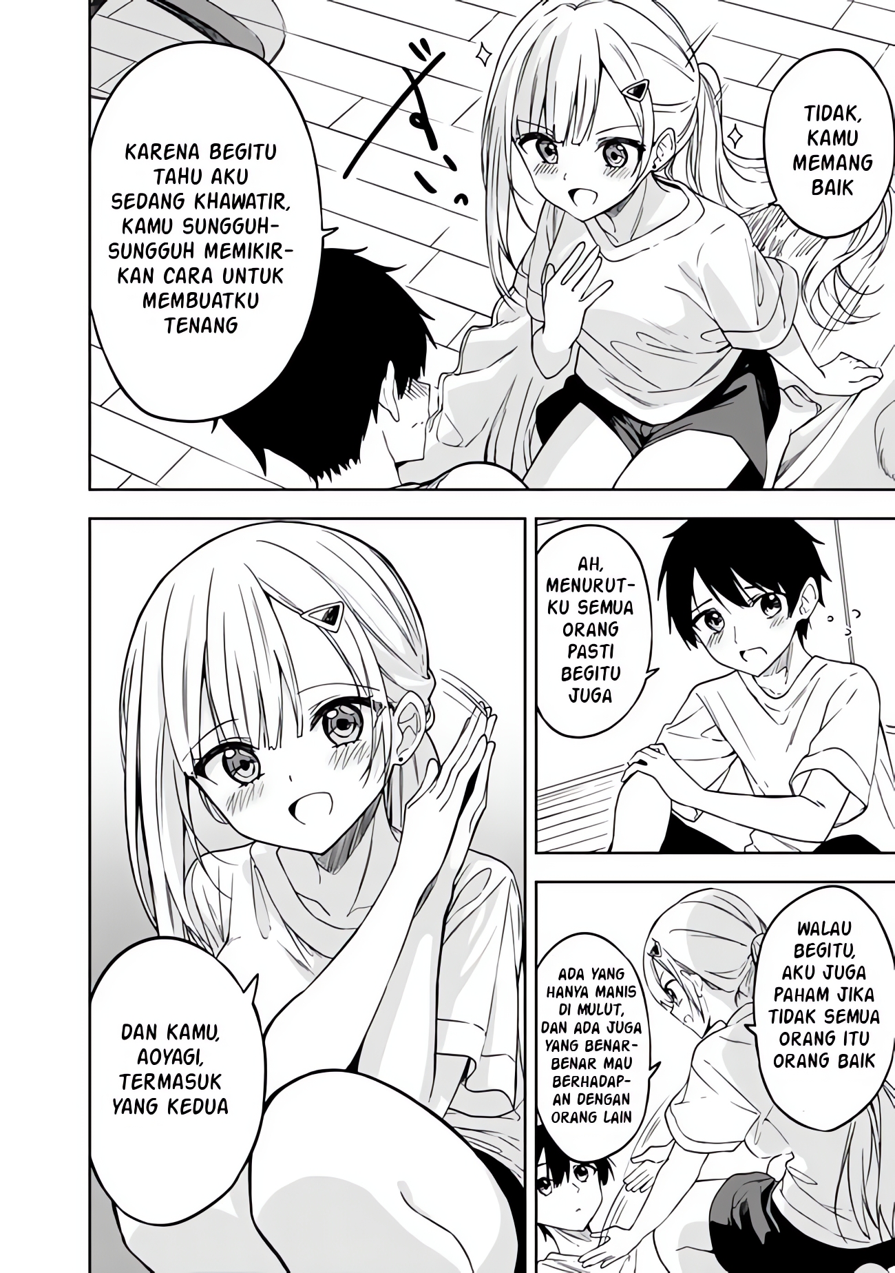 Maigo ni Natteita Youjo wo Tasuketara, Otonari ni Sumu Bishoujo Ryuugakusei ga Ie ni Asobi ni Kuru you ni Natta Ken ni Tsuite Chapter 4 - halaman 14