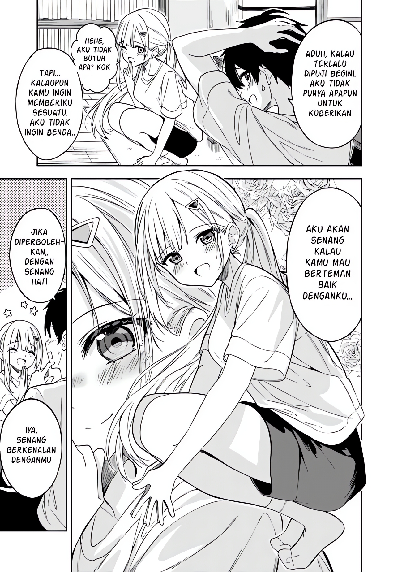 Maigo ni Natteita Youjo wo Tasuketara, Otonari ni Sumu Bishoujo Ryuugakusei ga Ie ni Asobi ni Kuru you ni Natta Ken ni Tsuite Chapter 4 - halaman 15