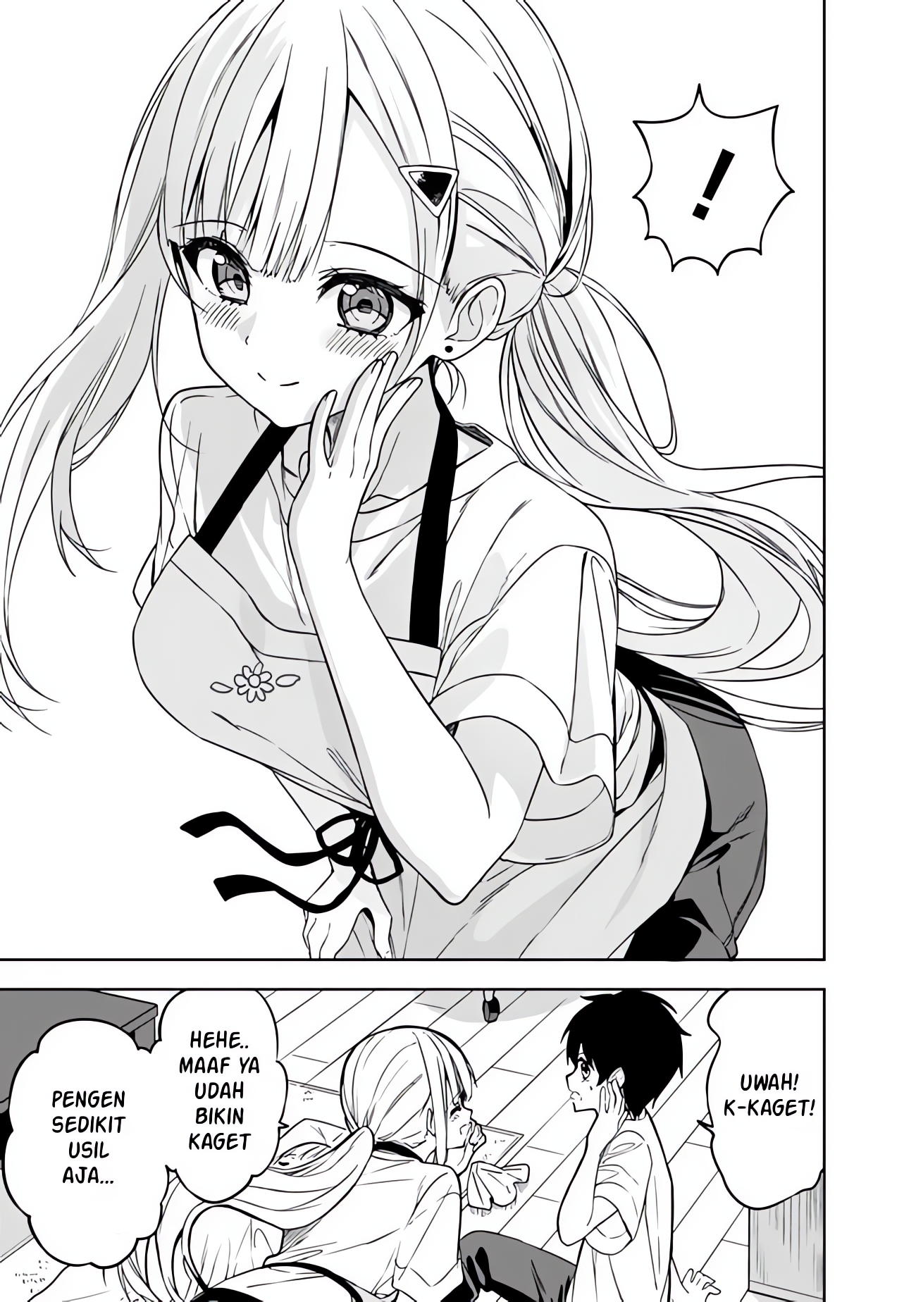 Maigo ni Natteita Youjo wo Tasuketara, Otonari ni Sumu Bishoujo Ryuugakusei ga Ie ni Asobi ni Kuru you ni Natta Ken ni Tsuite Chapter 4 - halaman 5