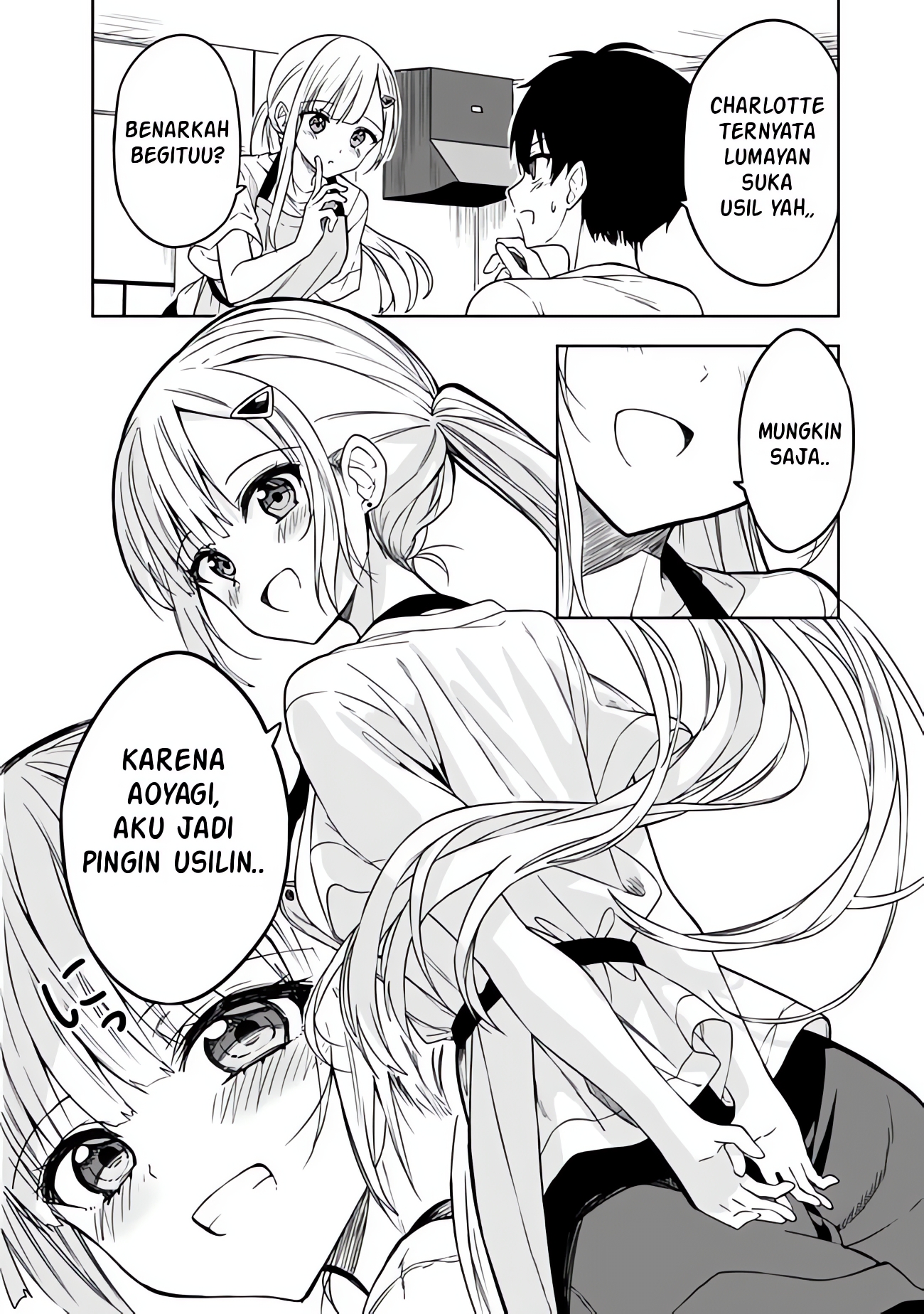 Maigo ni Natteita Youjo wo Tasuketara, Otonari ni Sumu Bishoujo Ryuugakusei ga Ie ni Asobi ni Kuru you ni Natta Ken ni Tsuite Chapter 4 - halaman 6