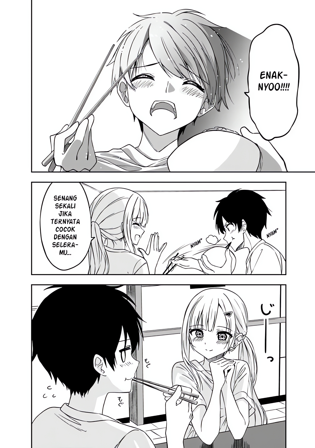 Maigo ni Natteita Youjo wo Tasuketara, Otonari ni Sumu Bishoujo Ryuugakusei ga Ie ni Asobi ni Kuru you ni Natta Ken ni Tsuite Chapter 4 - halaman 8