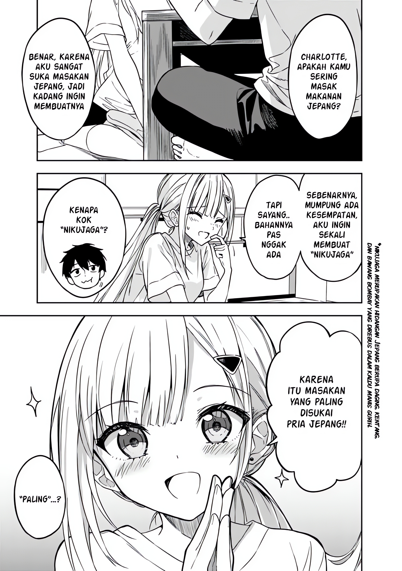 Maigo ni Natteita Youjo wo Tasuketara, Otonari ni Sumu Bishoujo Ryuugakusei ga Ie ni Asobi ni Kuru you ni Natta Ken ni Tsuite Chapter 4 - halaman 9
