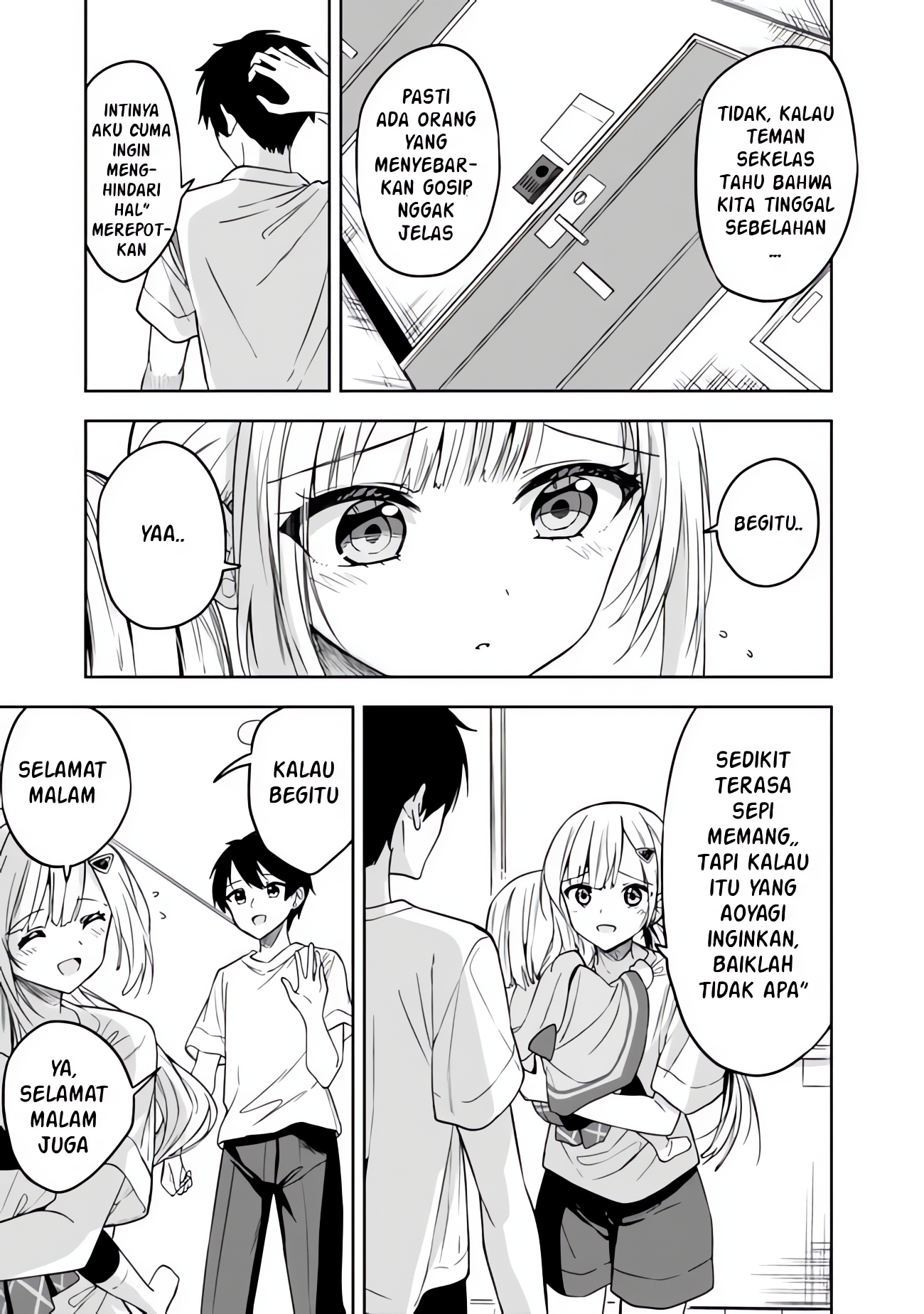 Maigo ni Natteita Youjo wo Tasuketara, Otonari ni Sumu Bishoujo Ryuugakusei ga Ie ni Asobi ni Kuru you ni Natta Ken ni Tsuite Chapter 5 - halaman 3