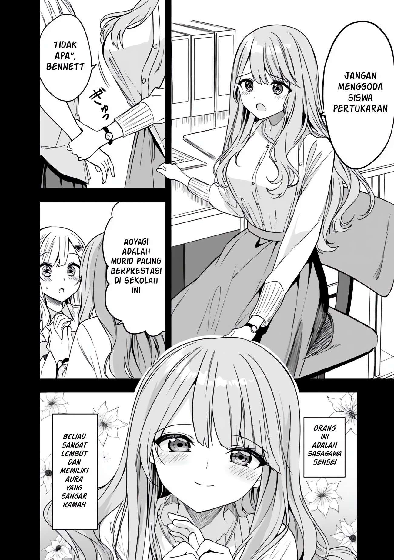 Maigo ni Natteita Youjo wo Tasuketara, Otonari ni Sumu Bishoujo Ryuugakusei ga Ie ni Asobi ni Kuru you ni Natta Ken ni Tsuite Chapter 5 - halaman 6