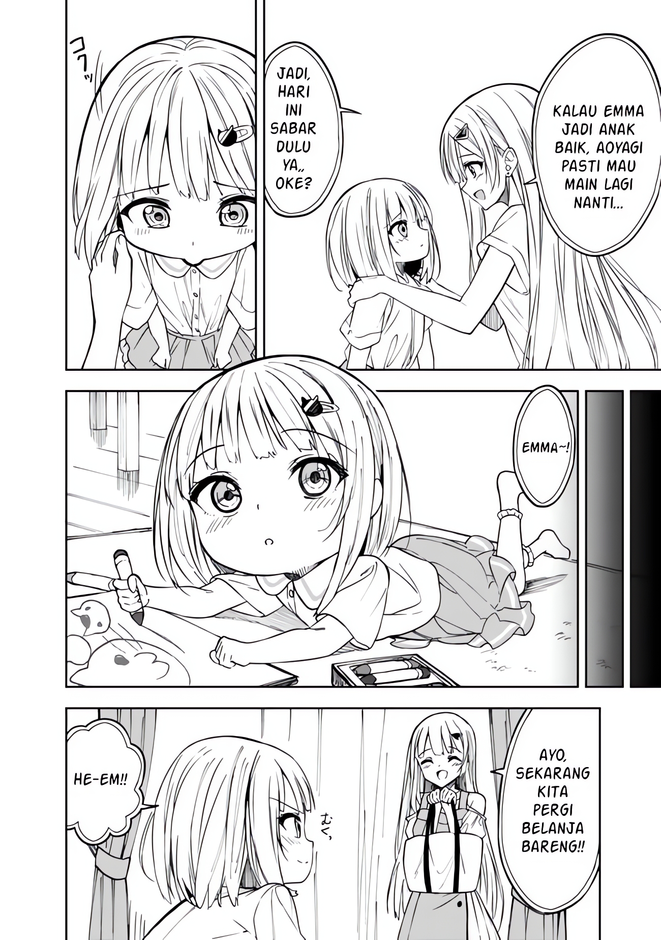 Maigo ni Natteita Youjo wo Tasuketara, Otonari ni Sumu Bishoujo Ryuugakusei ga Ie ni Asobi ni Kuru you ni Natta Ken ni Tsuite Chapter 6 - halaman 16