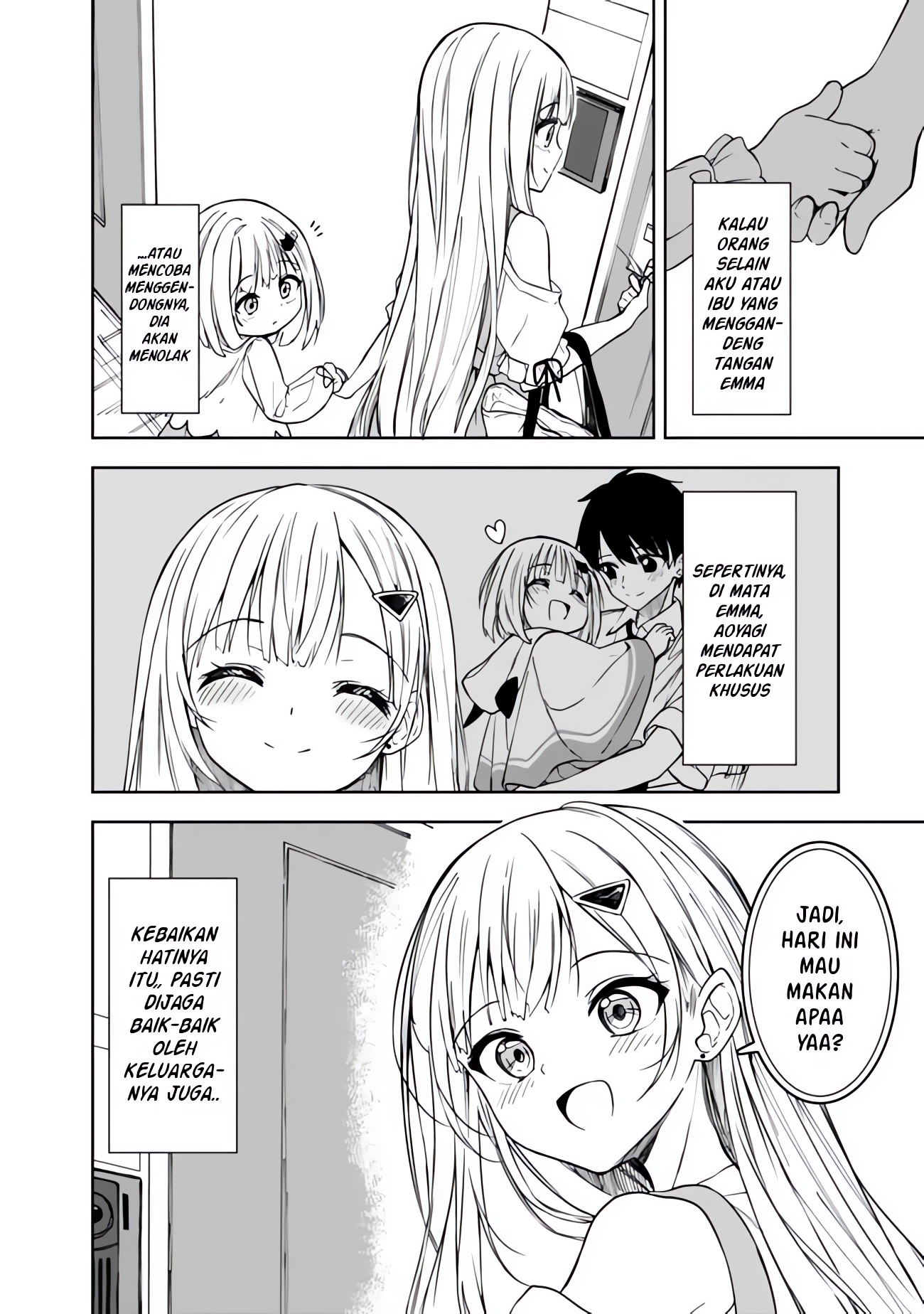 Maigo ni Natteita Youjo wo Tasuketara, Otonari ni Sumu Bishoujo Ryuugakusei ga Ie ni Asobi ni Kuru you ni Natta Ken ni Tsuite Chapter 6 - halaman 18