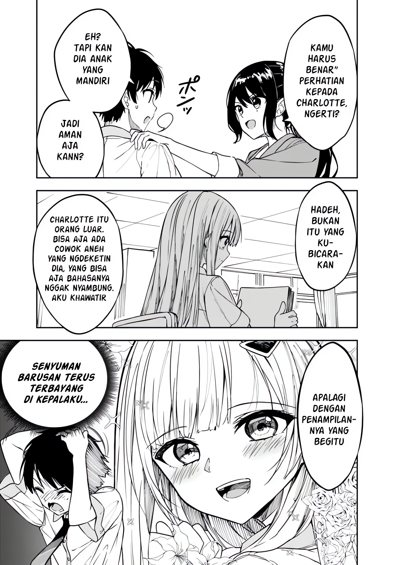 Maigo ni Natteita Youjo wo Tasuketara, Otonari ni Sumu Bishoujo Ryuugakusei ga Ie ni Asobi ni Kuru you ni Natta Ken ni Tsuite Chapter 6 - halaman 7