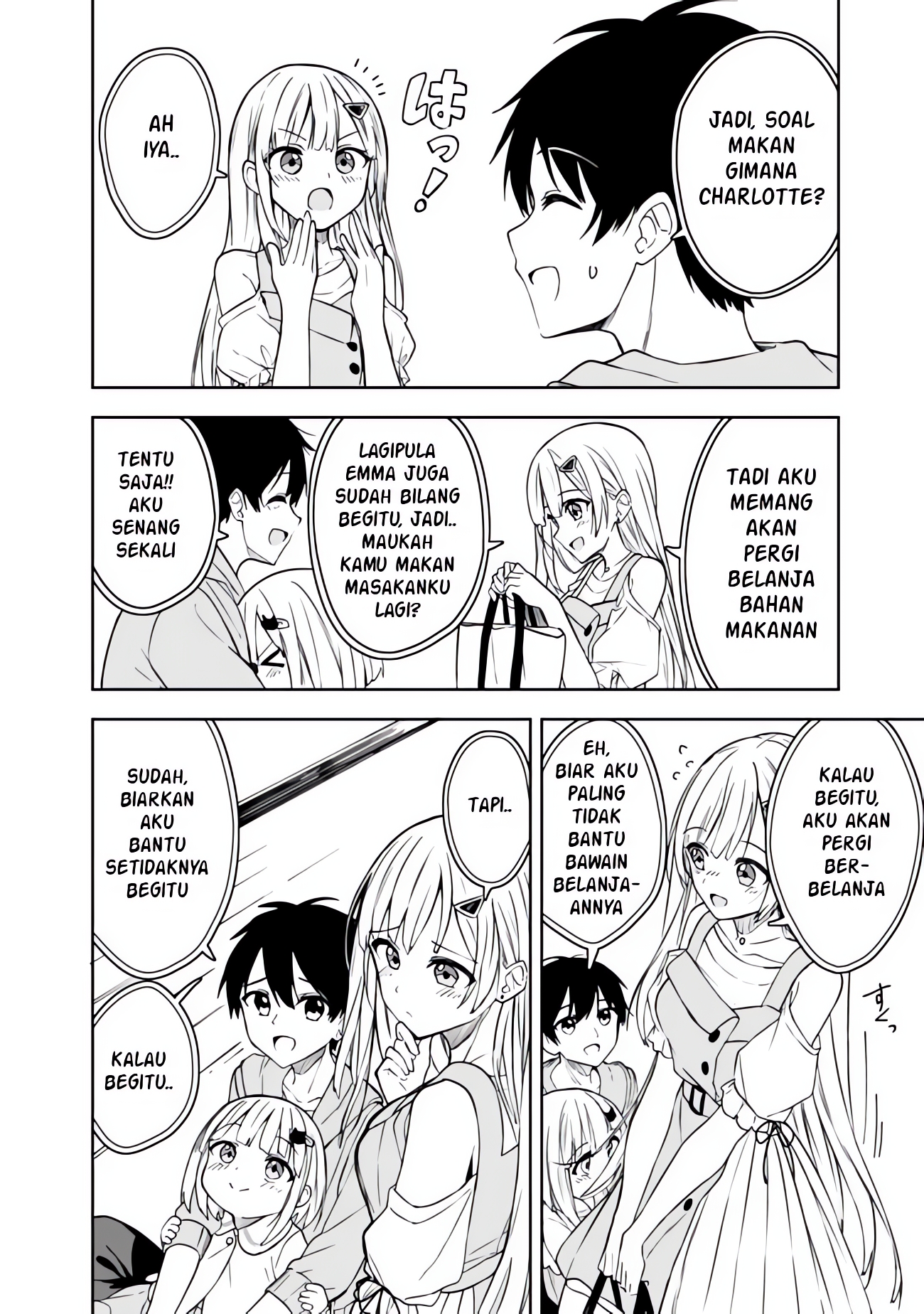 Maigo ni Natteita Youjo wo Tasuketara, Otonari ni Sumu Bishoujo Ryuugakusei ga Ie ni Asobi ni Kuru you ni Natta Ken ni Tsuite Chapter 7 - halaman 11
