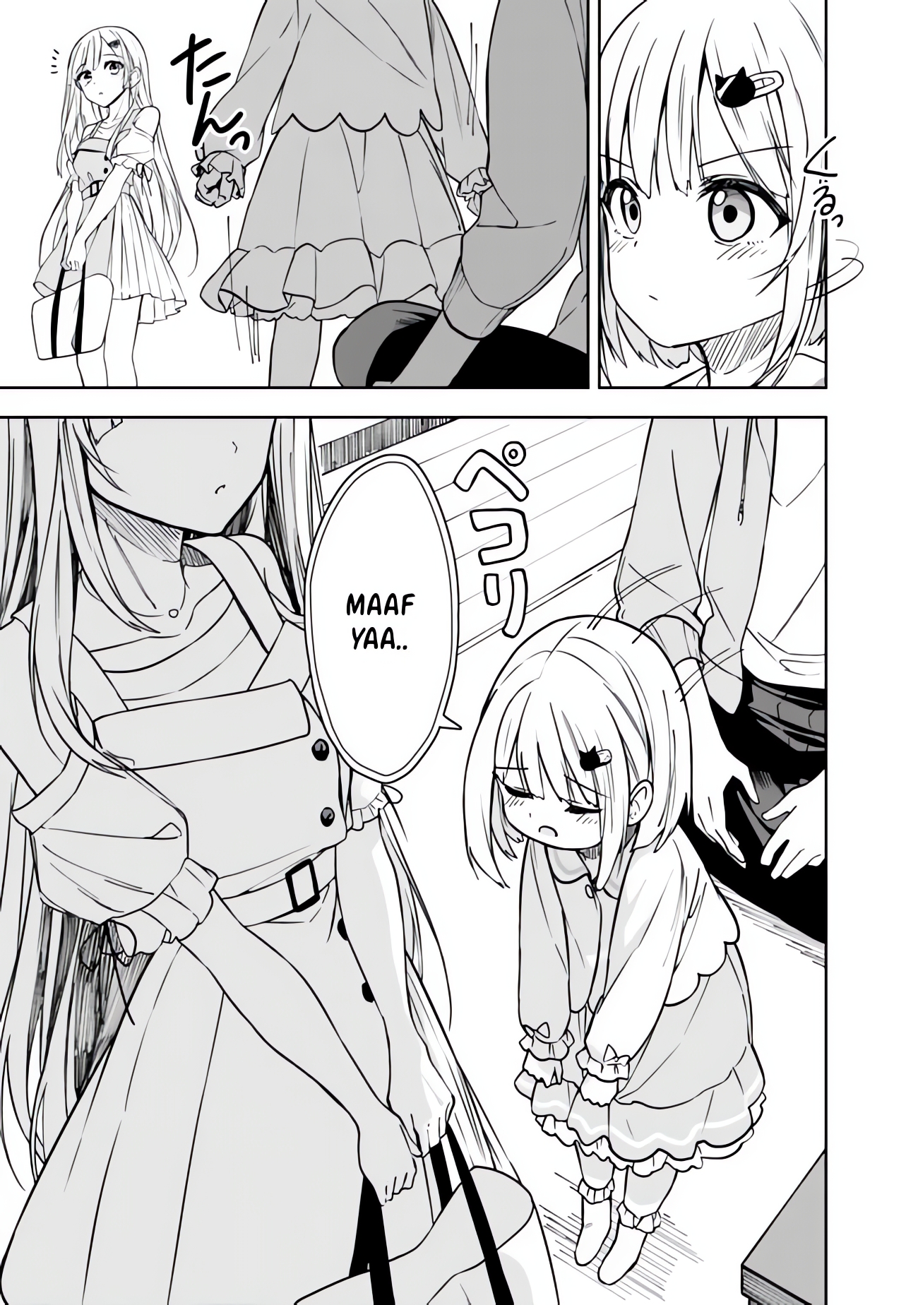 Maigo ni Natteita Youjo wo Tasuketara, Otonari ni Sumu Bishoujo Ryuugakusei ga Ie ni Asobi ni Kuru you ni Natta Ken ni Tsuite Chapter 7 - halaman 14