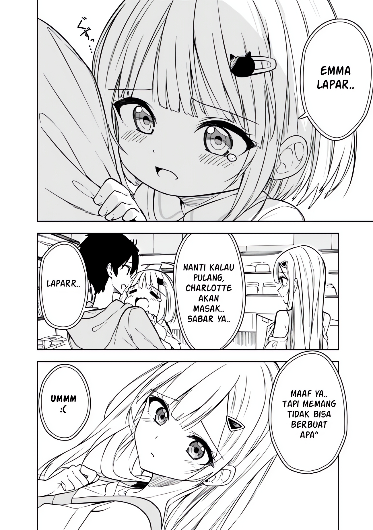 Maigo ni Natteita Youjo wo Tasuketara, Otonari ni Sumu Bishoujo Ryuugakusei ga Ie ni Asobi ni Kuru you ni Natta Ken ni Tsuite Chapter 7 - halaman 17