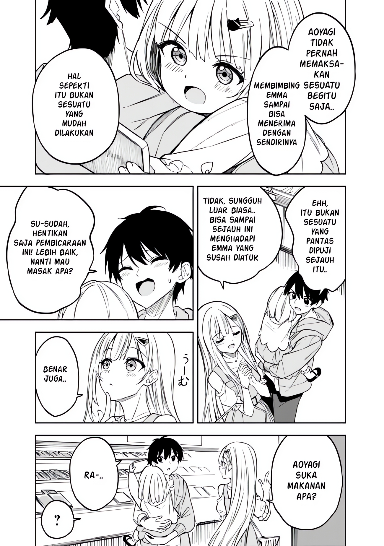 Maigo ni Natteita Youjo wo Tasuketara, Otonari ni Sumu Bishoujo Ryuugakusei ga Ie ni Asobi ni Kuru you ni Natta Ken ni Tsuite Chapter 7 - halaman 22