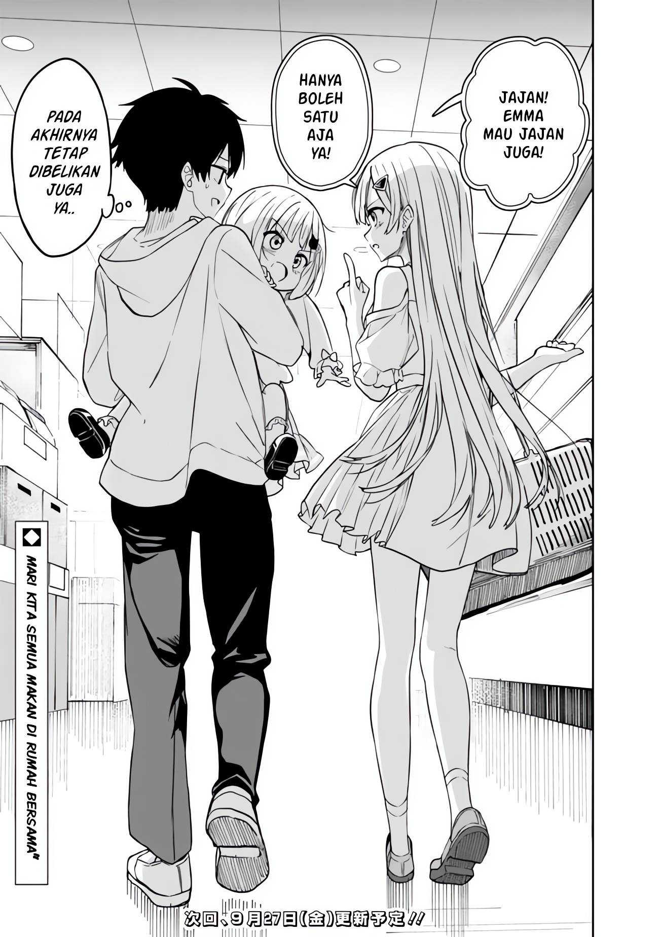 Maigo ni Natteita Youjo wo Tasuketara, Otonari ni Sumu Bishoujo Ryuugakusei ga Ie ni Asobi ni Kuru you ni Natta Ken ni Tsuite Chapter 7 - halaman 24