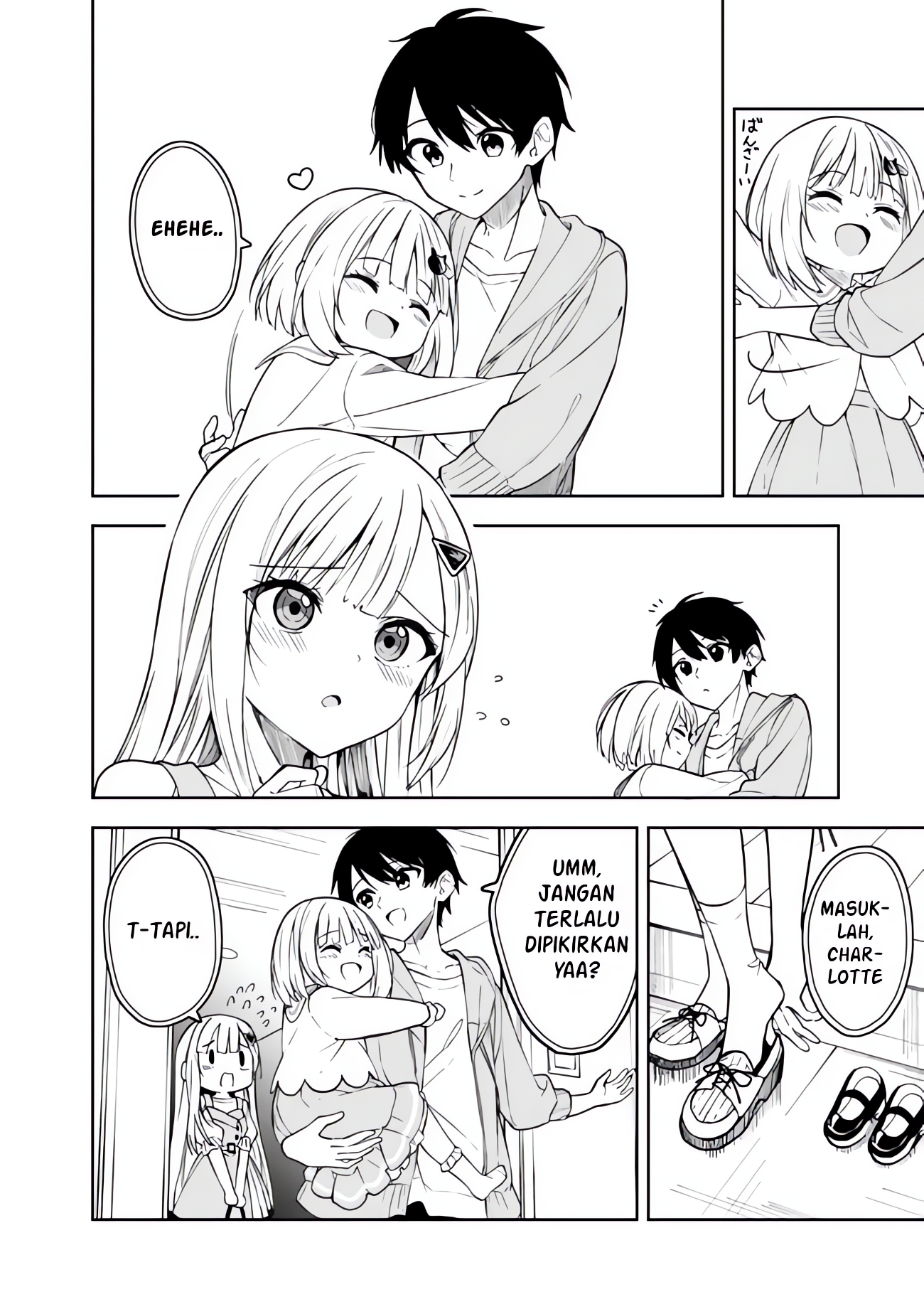 Maigo ni Natteita Youjo wo Tasuketara, Otonari ni Sumu Bishoujo Ryuugakusei ga Ie ni Asobi ni Kuru you ni Natta Ken ni Tsuite Chapter 7 - halaman 3