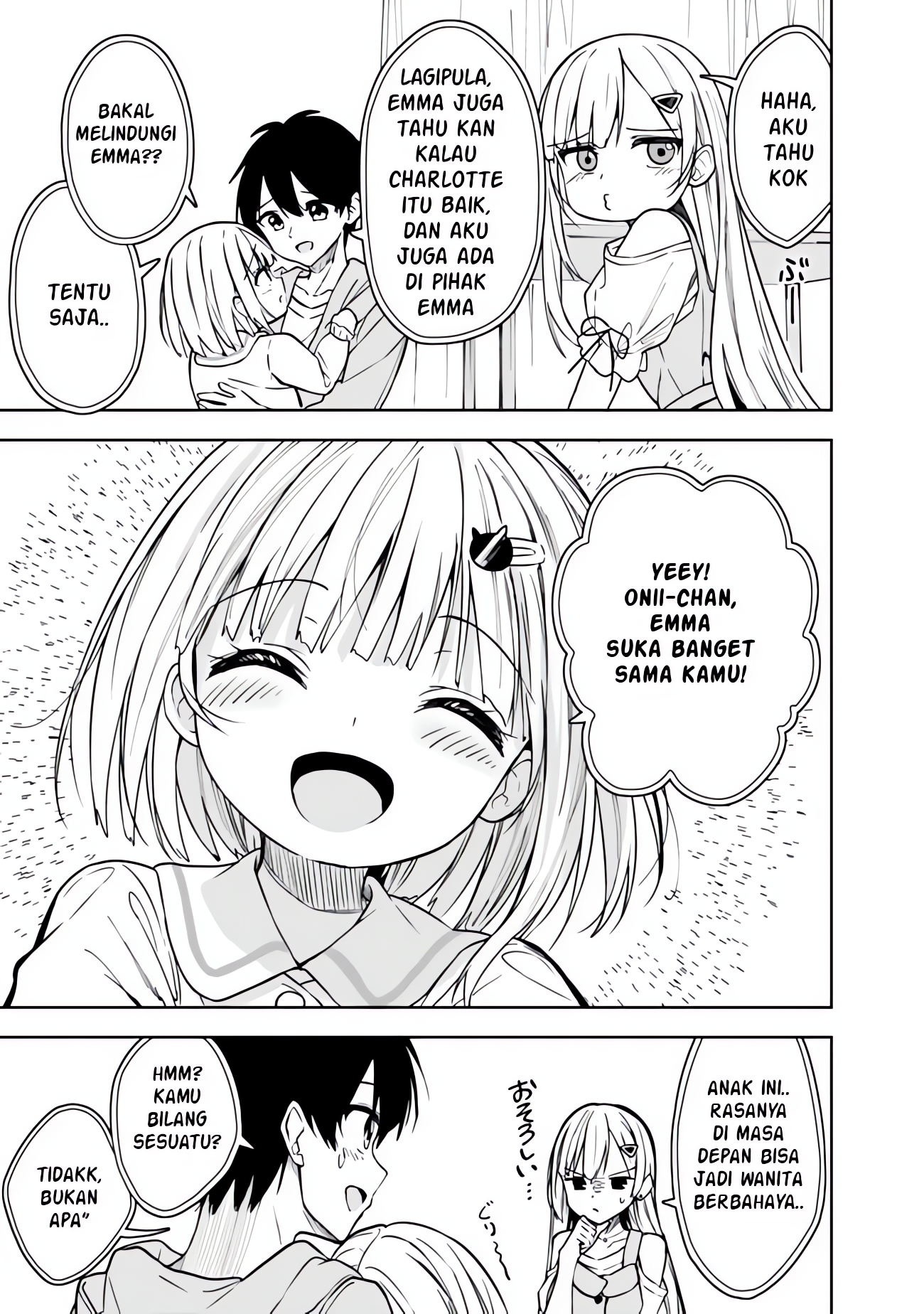 Maigo ni Natteita Youjo wo Tasuketara, Otonari ni Sumu Bishoujo Ryuugakusei ga Ie ni Asobi ni Kuru you ni Natta Ken ni Tsuite Chapter 7 - halaman 8