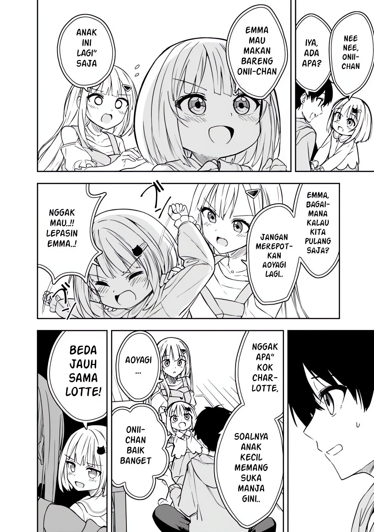 Maigo ni Natteita Youjo wo Tasuketara, Otonari ni Sumu Bishoujo Ryuugakusei ga Ie ni Asobi ni Kuru you ni Natta Ken ni Tsuite Chapter 7 - halaman 9