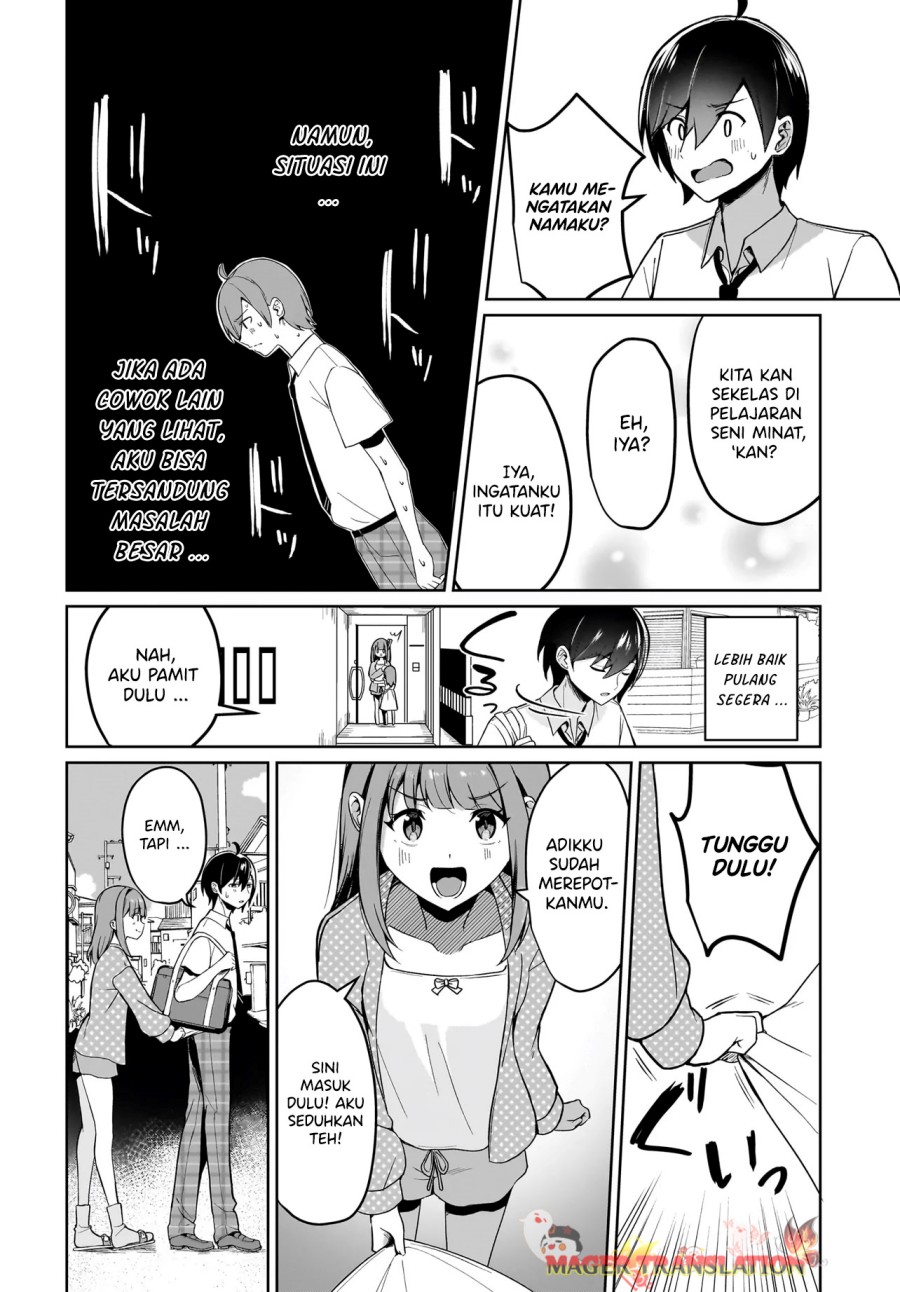 Maigo no Onnanoko o Ie Made Todoketara, Genkan kara Detekita no wa Gakunen Ichi no Bishoujo deshita Chapter 1 - halaman 13