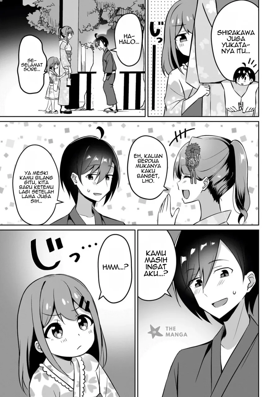 Maigo no Onnanoko o Ie Made Todoketara, Genkan kara Detekita no wa Gakunen Ichi no Bishoujo deshita Chapter 10.1 - halaman 6
